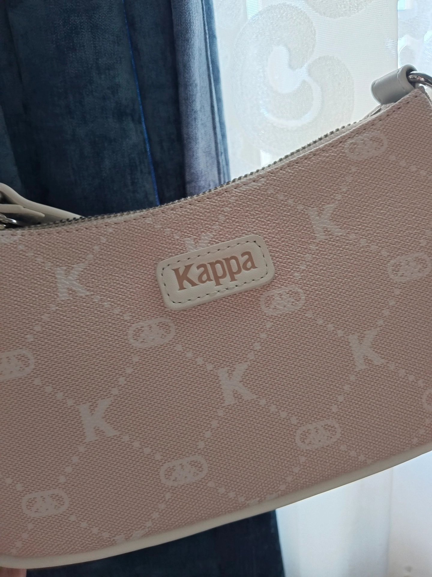 custom review-KAPPA Матовая кожа Сумка Сумка через плечо Стандартная Женская Milkshake Белый