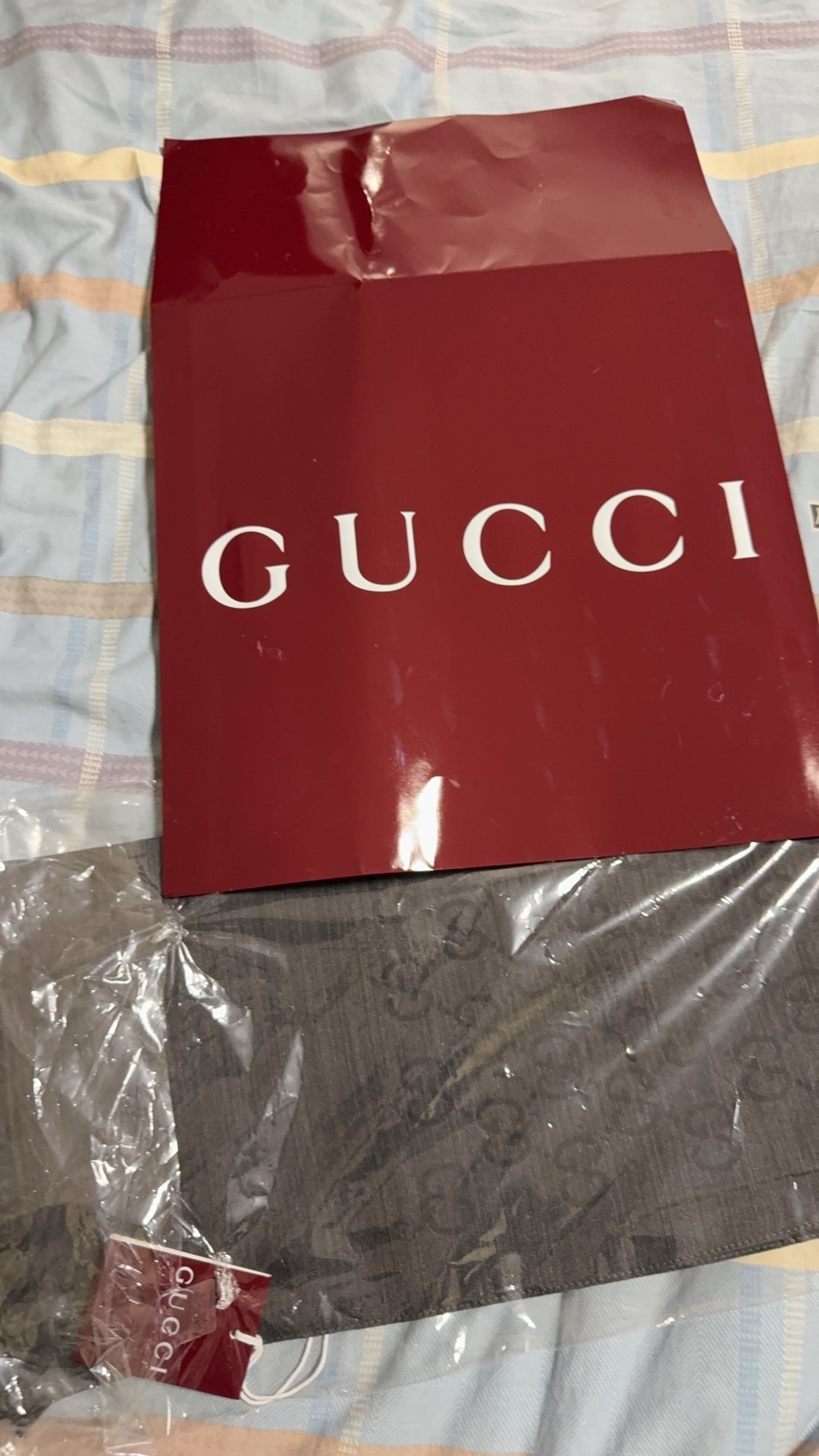 custom review-GUCCI GG Шерсть Шали Унисекс