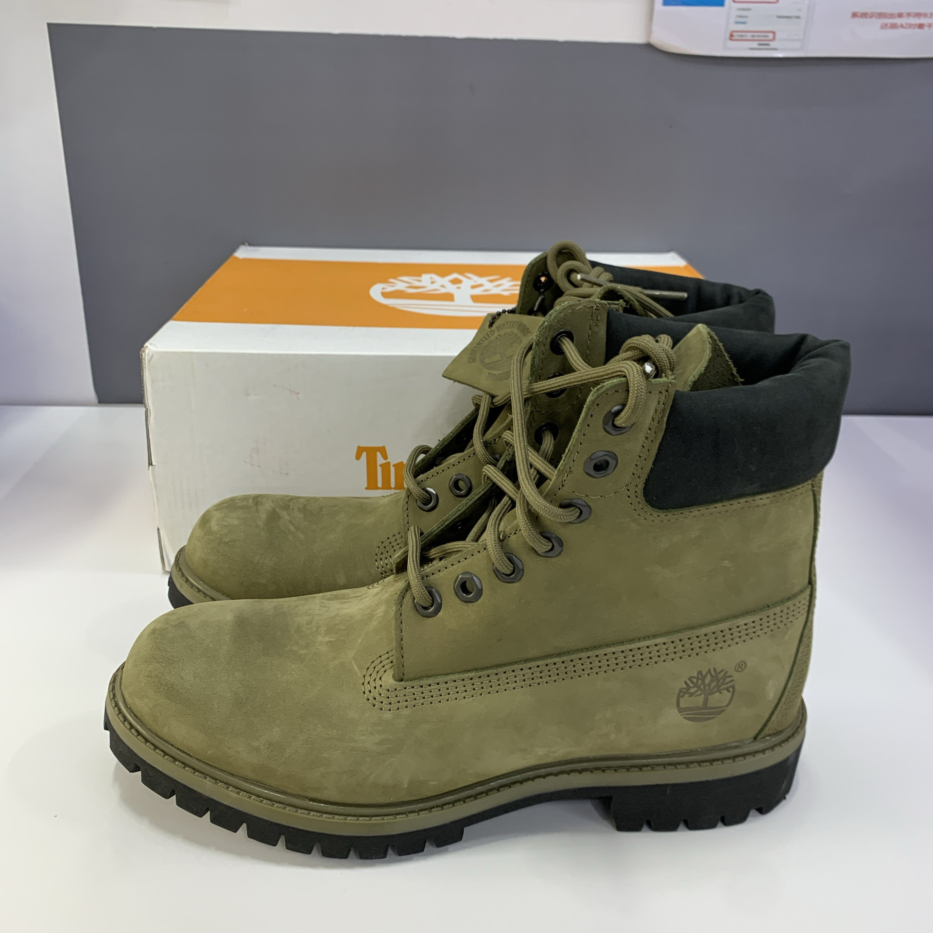 custom review-Timberland PREMIUM Водонепроницаемый и Износостойкий Короткий Аутдор Мужской Оливково-зеленый