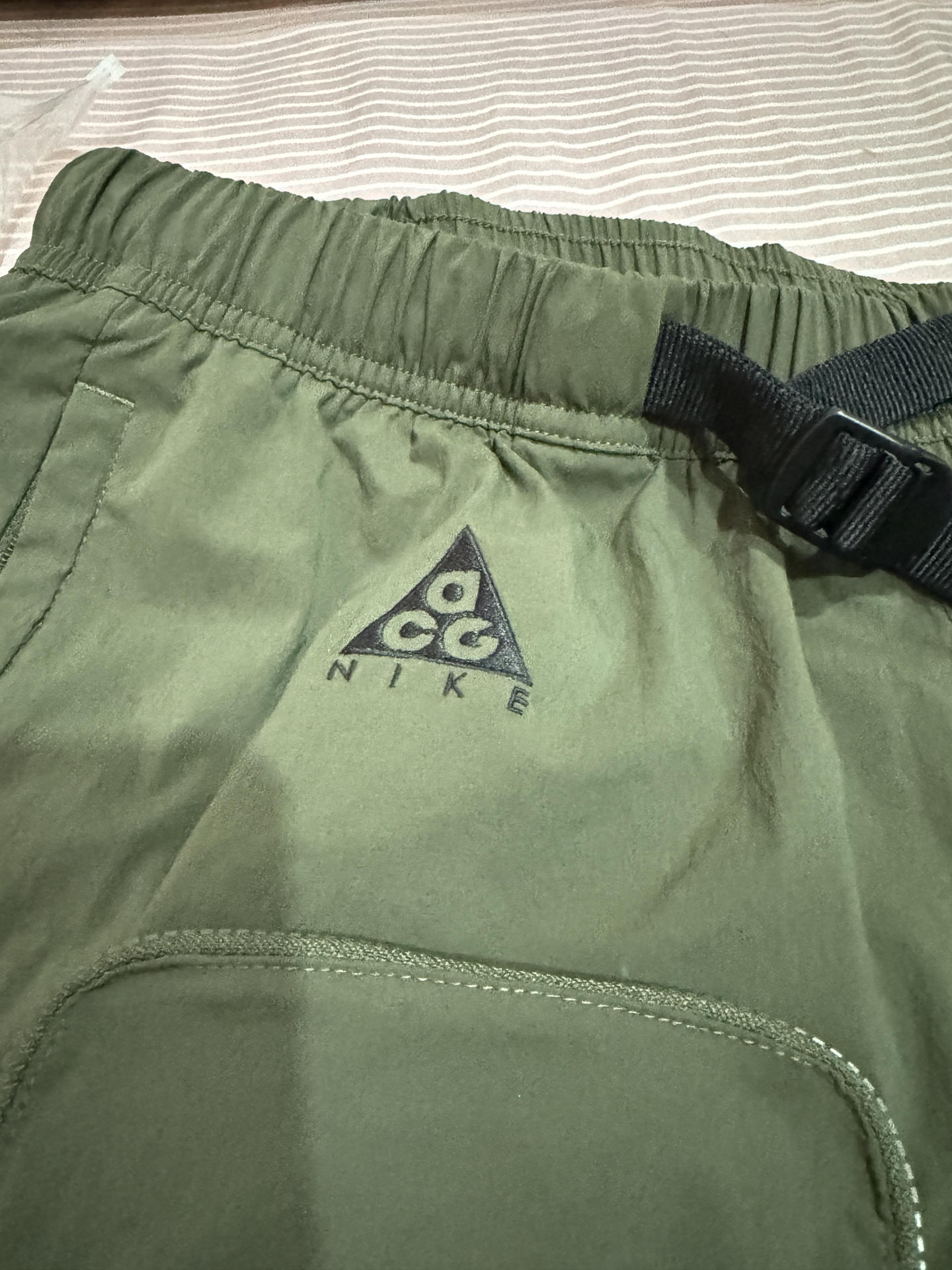 custom review-Nike ACG Карго Шорты Мужские Армейский Зеленый