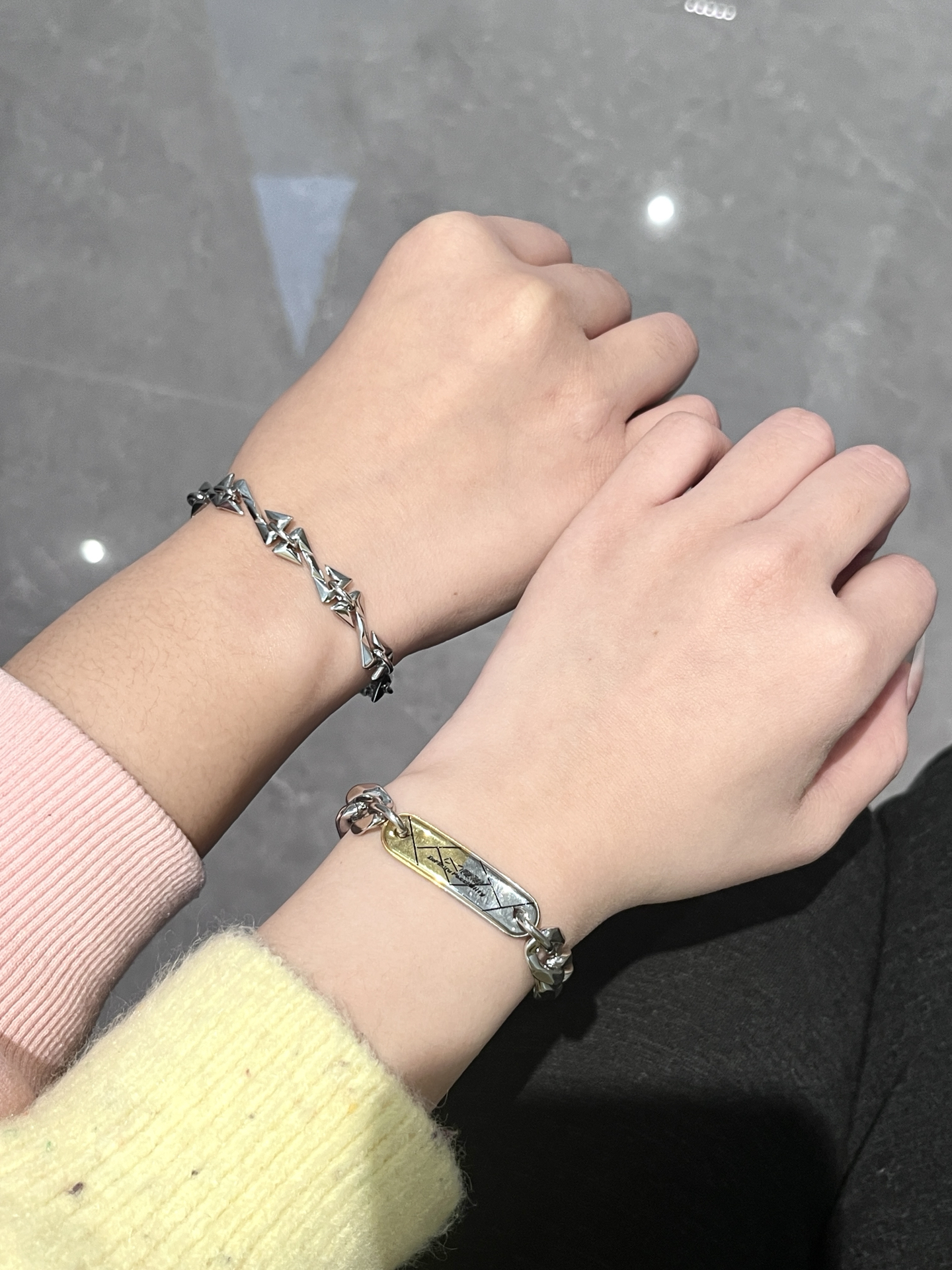 情人节带男朋友挑的这个情侣手链如何!