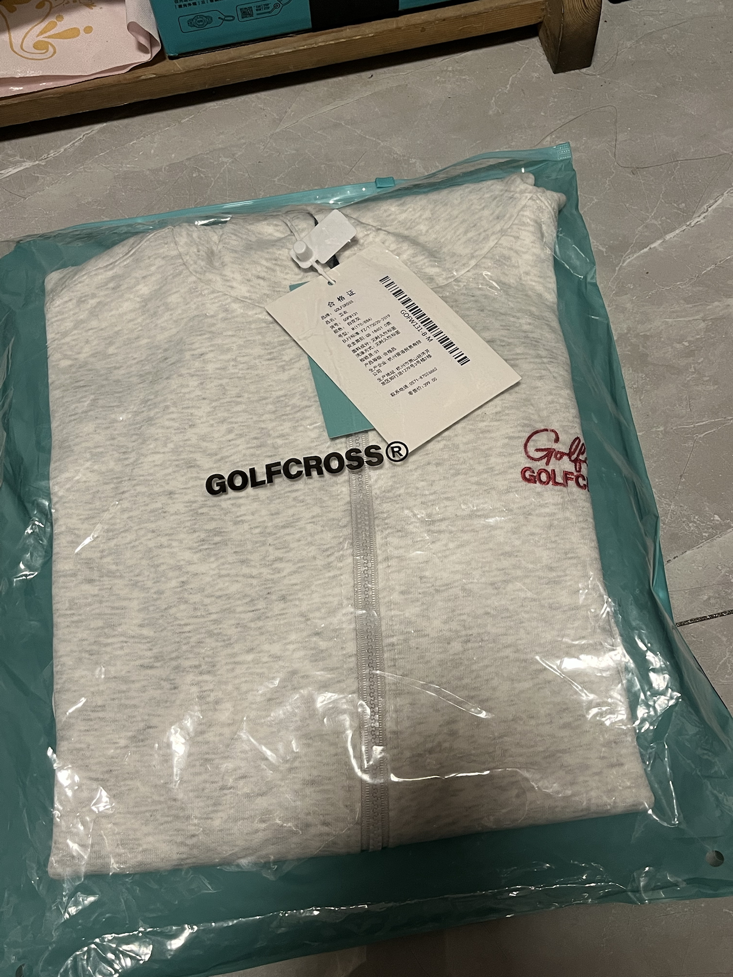 custom review-GOLFCROSS Унисекс Свитшоты