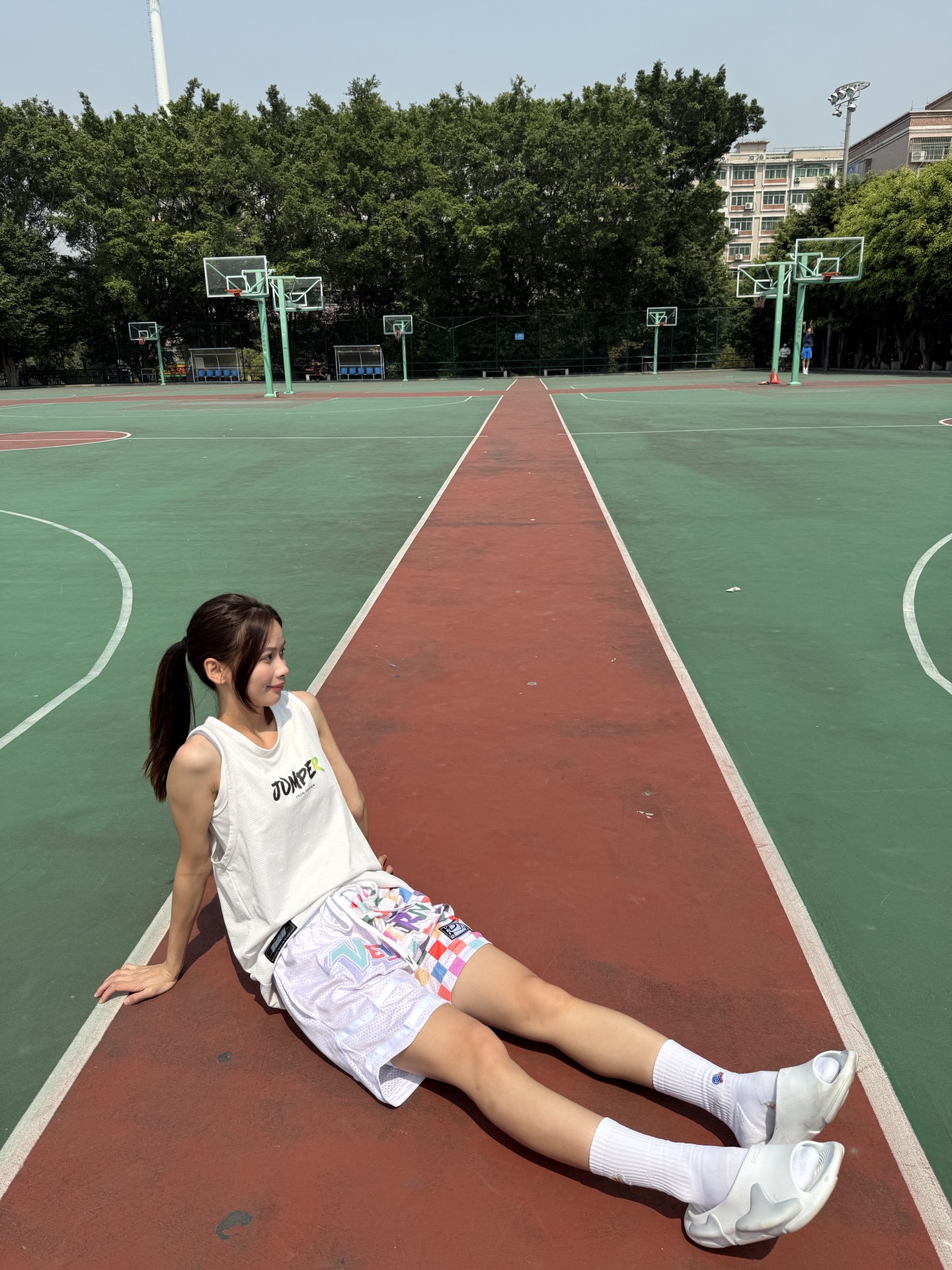 今日份活力满格的篮球短裤🉑️