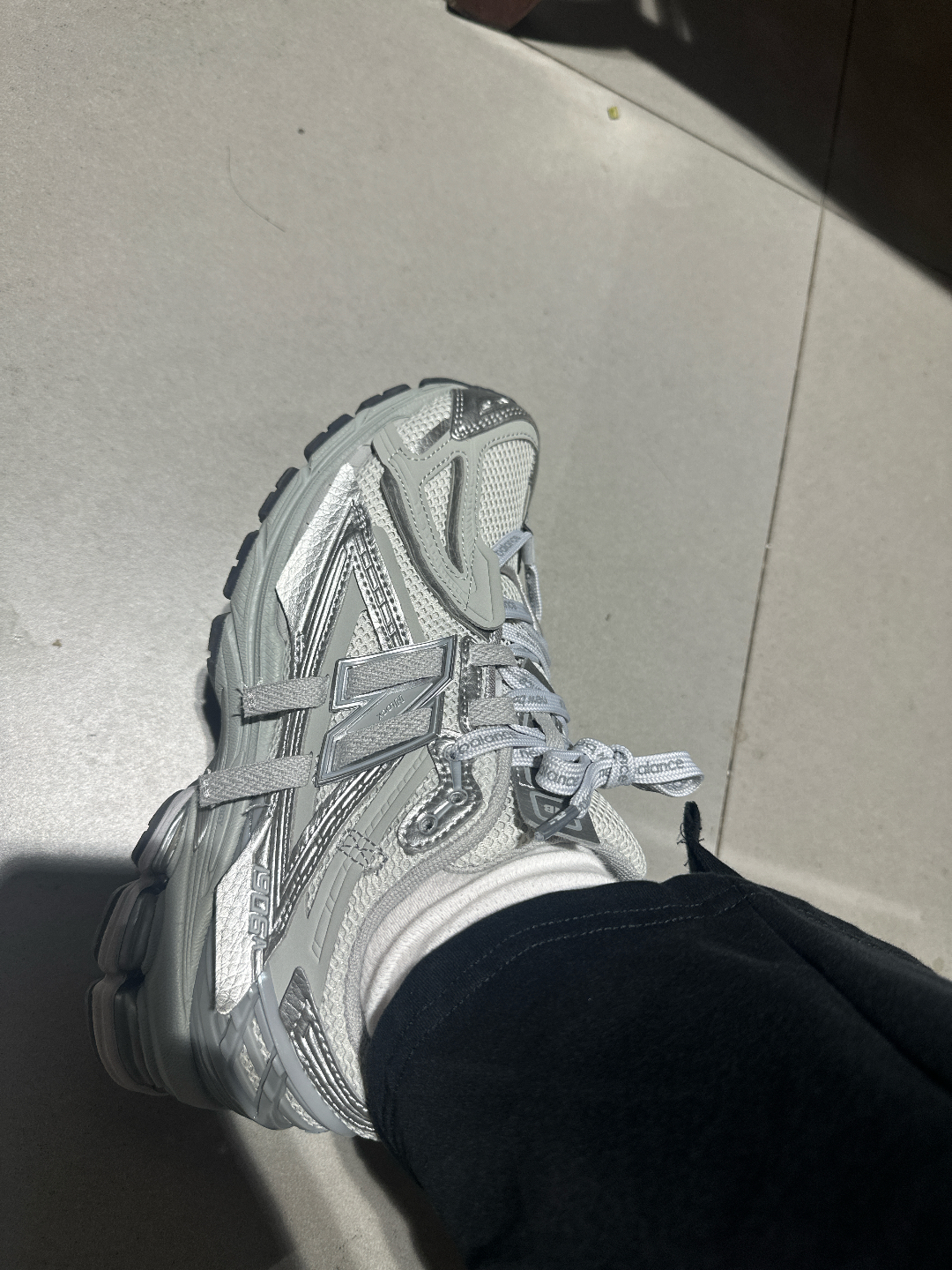 custom review-New Balance 1906A Износостойкие Дышащие Низкие Беговые кроссовки Унисекс Серебристо-серый