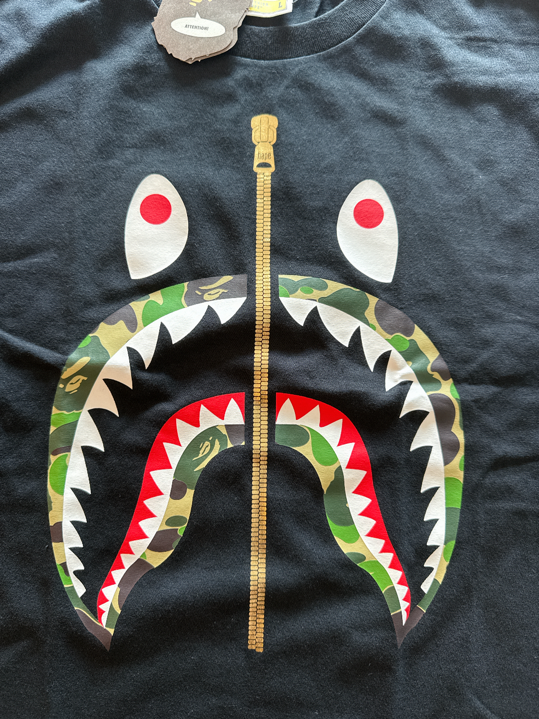 custom review-A BATHING APE Bape T-Shirt Унисекс