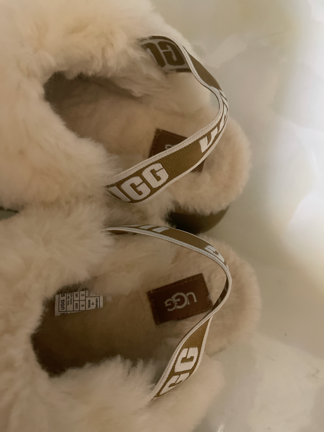 custom review-UGG Funkette ЭВА противоскользящие домашние тапочки женские каштановые