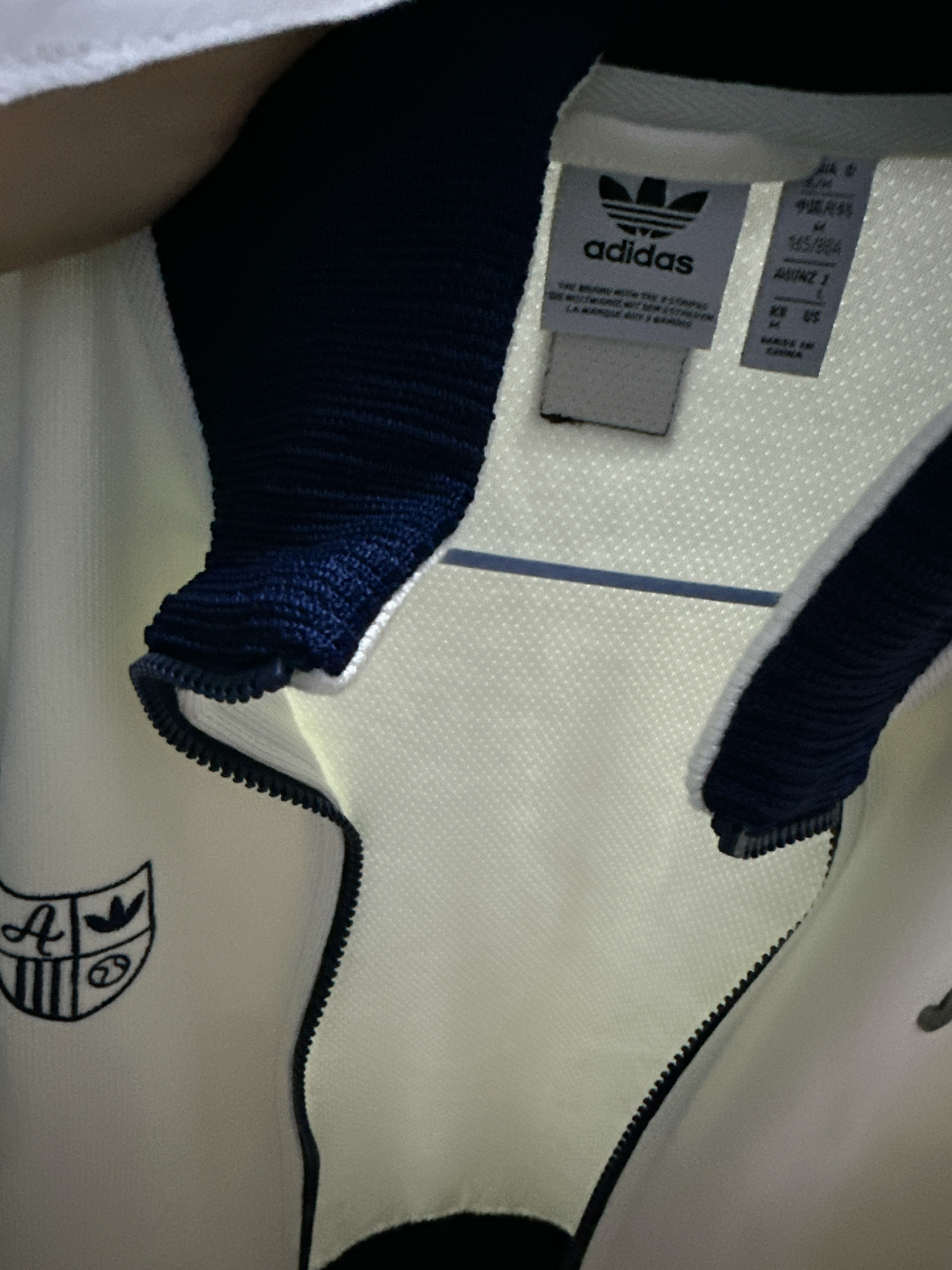 custom review-Adidas Originals RETROTRACK Топ Sporty Клуб Куртки Пальто Женские Нефритовый Белый