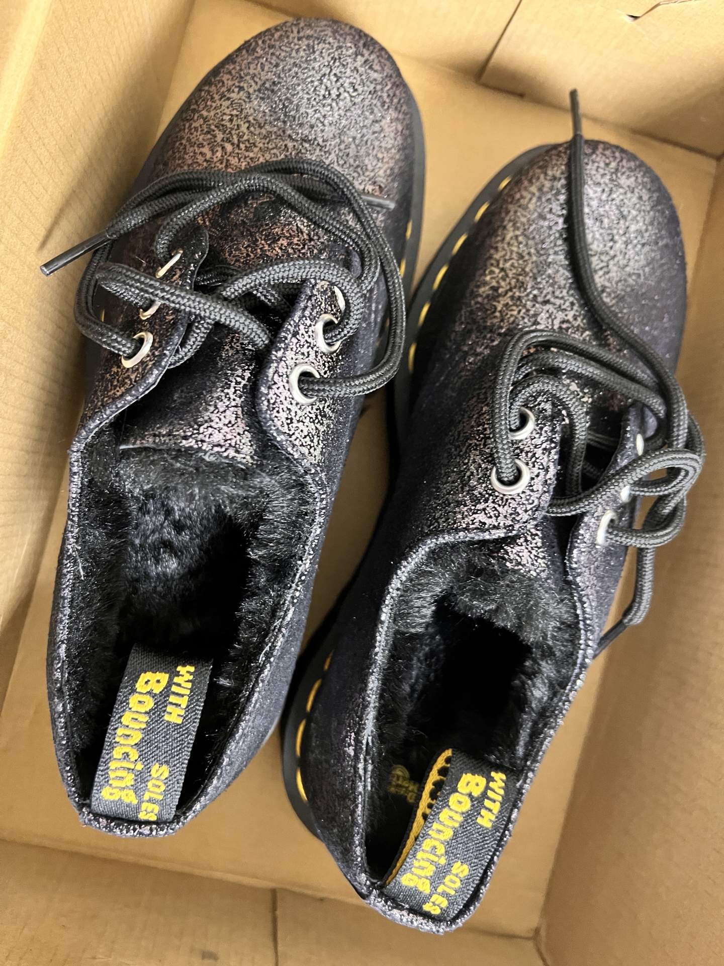 custom review-Dr.Martens Кожа Низкие Повседневные Туфли Унисекс Черные