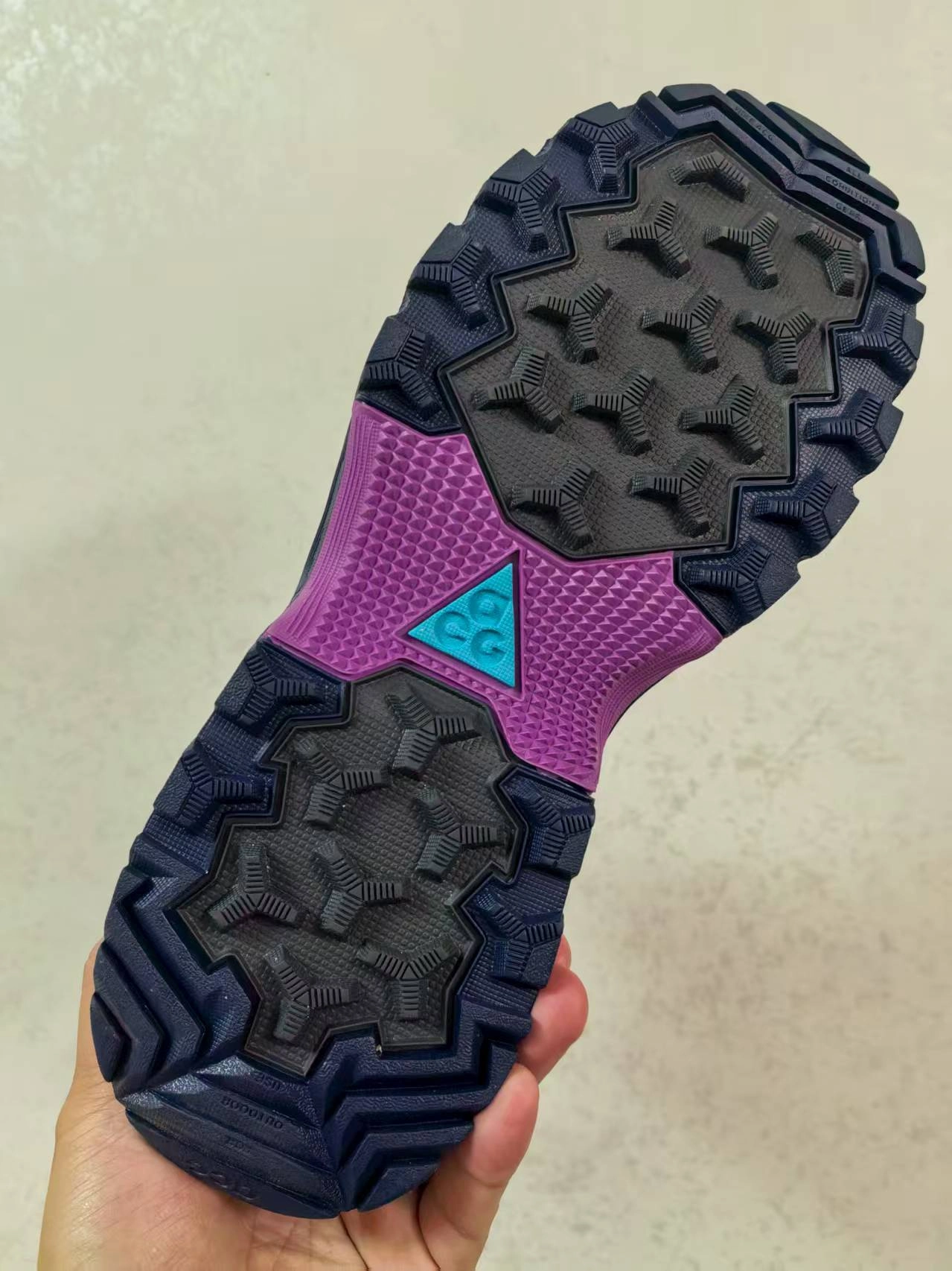 custom review-Nike Air Zoom GAIADOME Устойчивый к истиранию Высокий Топ Походная обувь Мужская Темно-синий