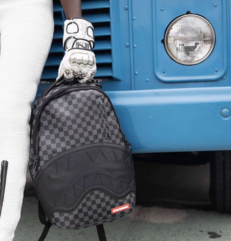 custom review-SPRAYGROUND Рюкзак из ПВХ большой унисекс черный