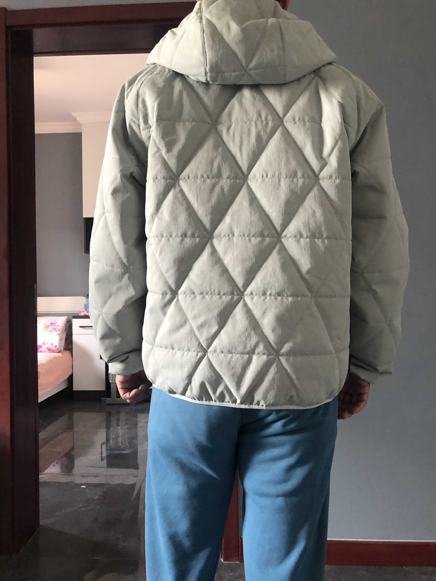 custom review-Jordan Sport Хлопковый пуховик Мужской Horizon Зеленый