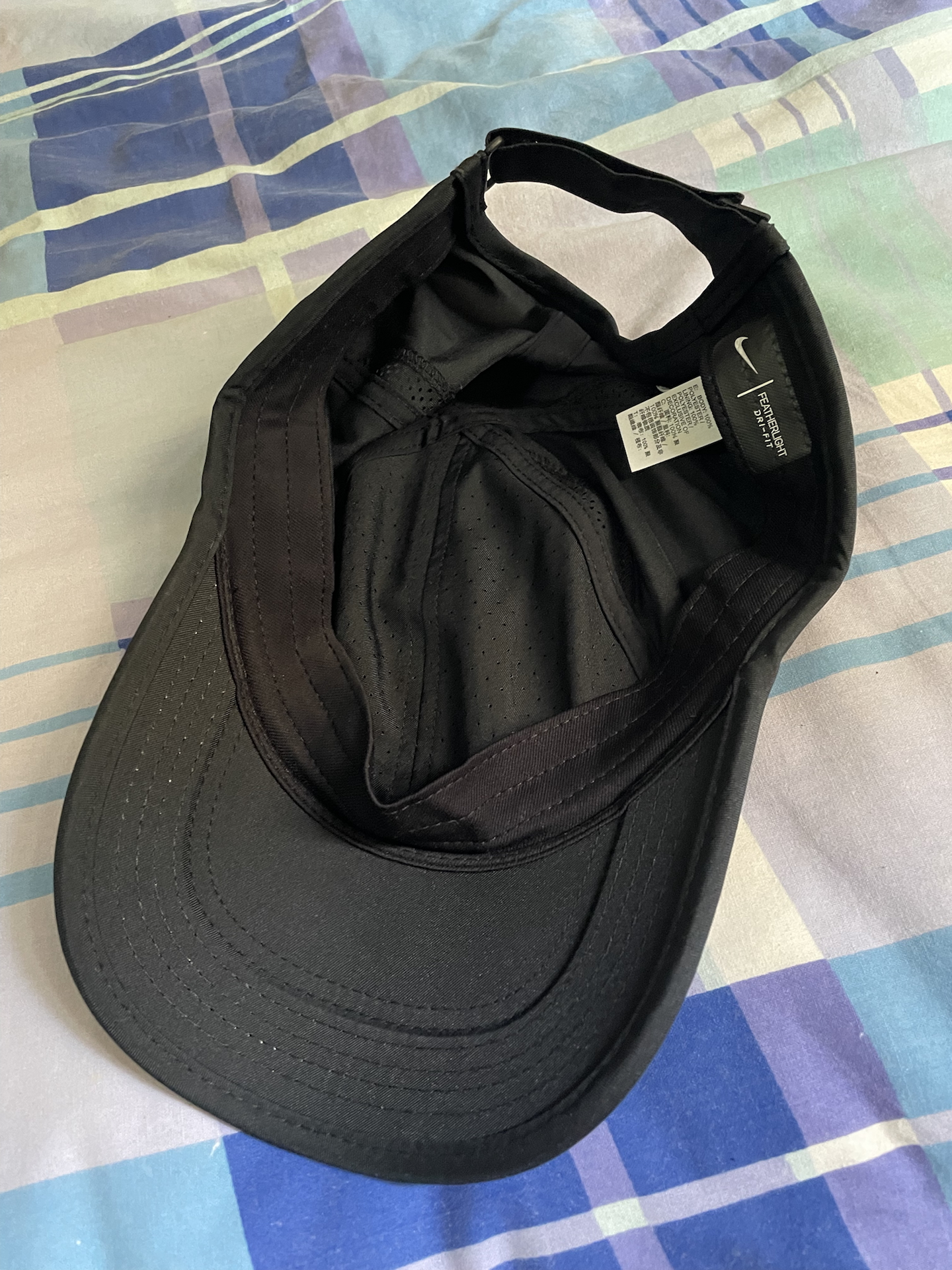 custom review-Nike Полиэстер Кепки Унисекс Черные