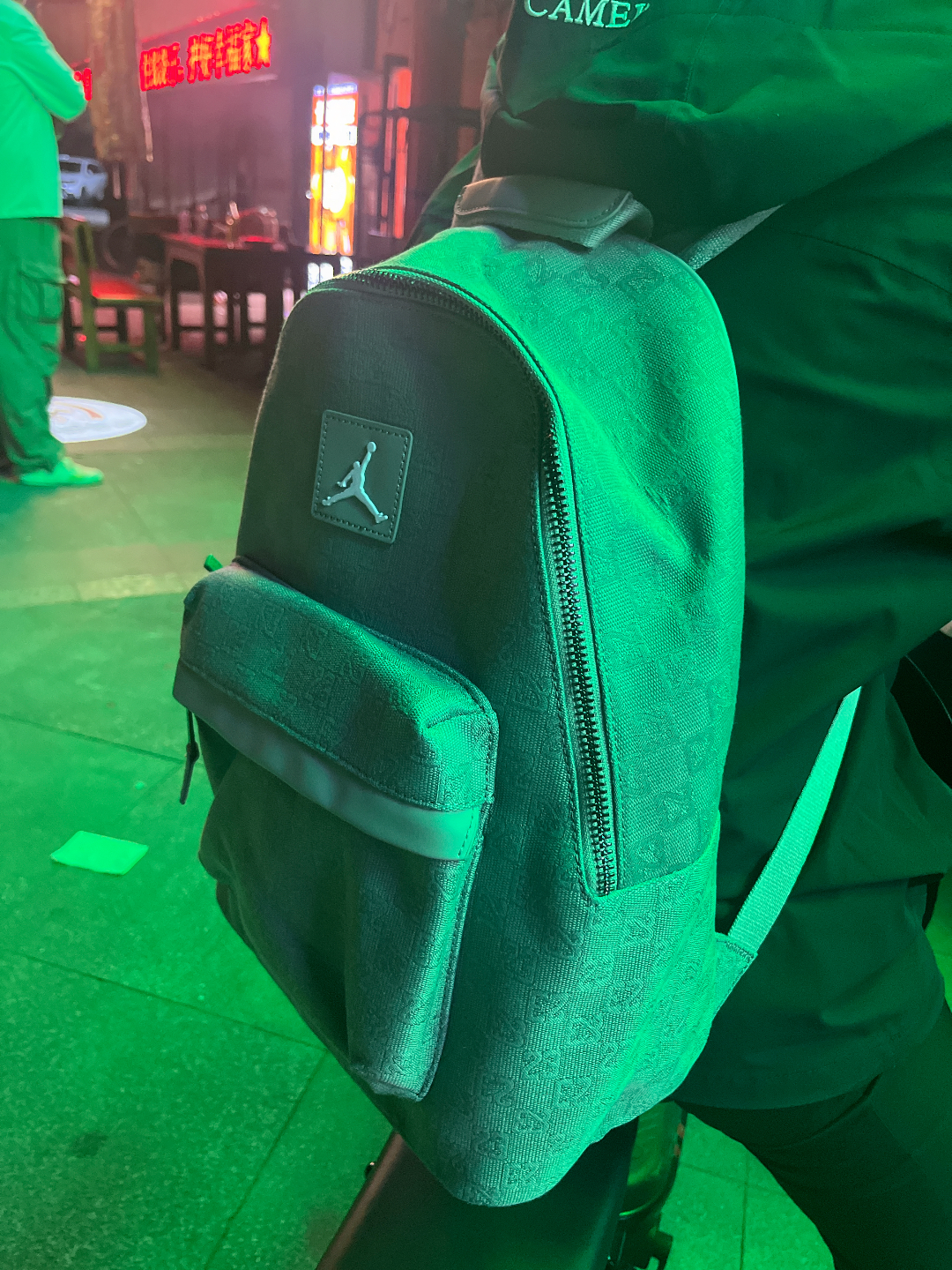 custom review-Джордан Полиэстер Рюкзак Стандартный Унисекс Серый