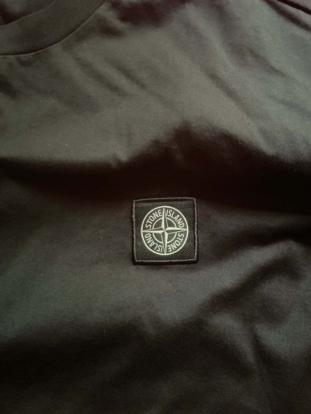 custom review-STONE ISLAND T-Shirt Унисекс Черный