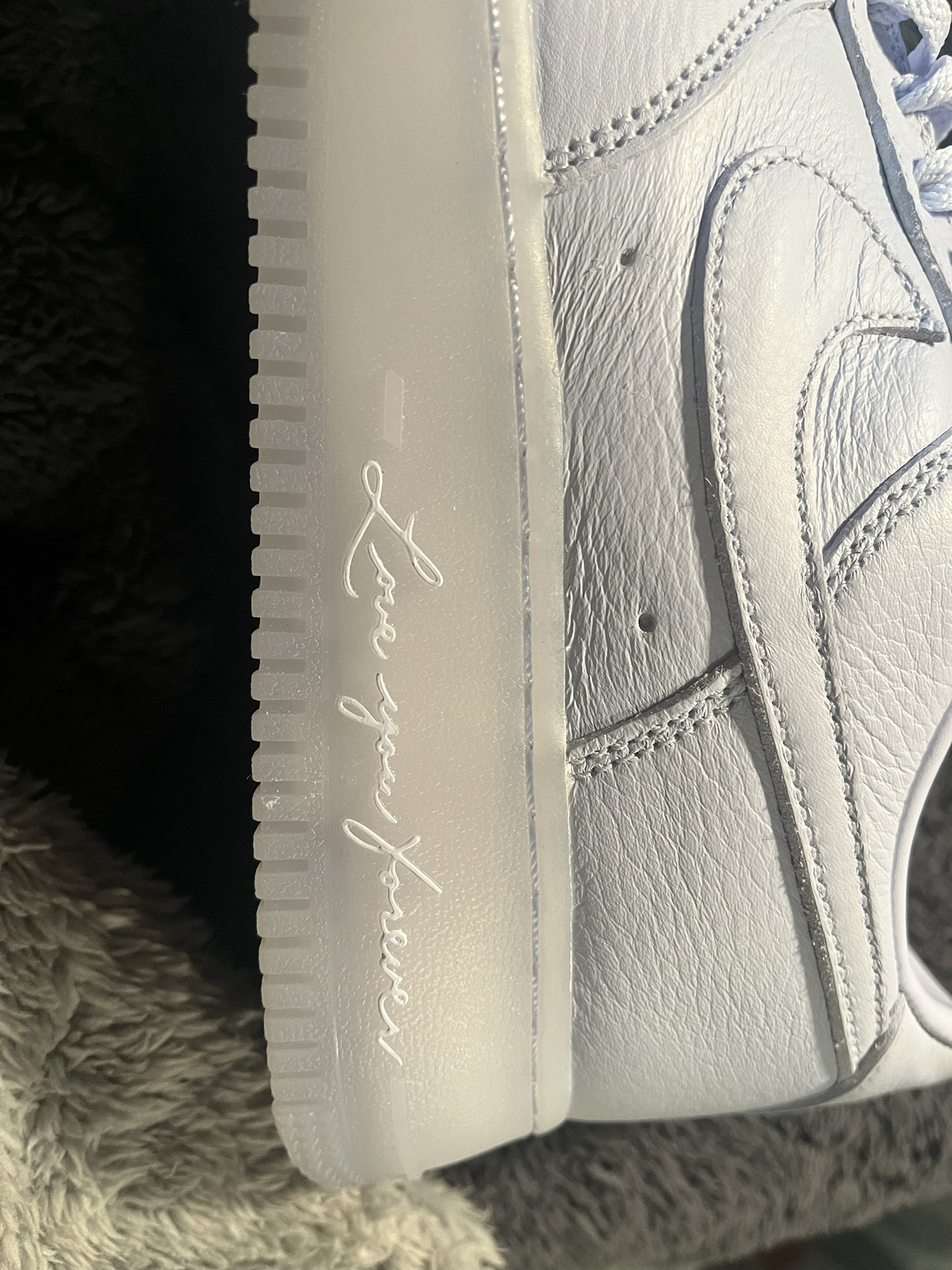 custom review-NOCTA x Nike Air FORCE 1 Slip-on Устойчивый к истиранию Низкий топ Скейтборд Кроссовки Унисекс Фиолетовый Серебряный