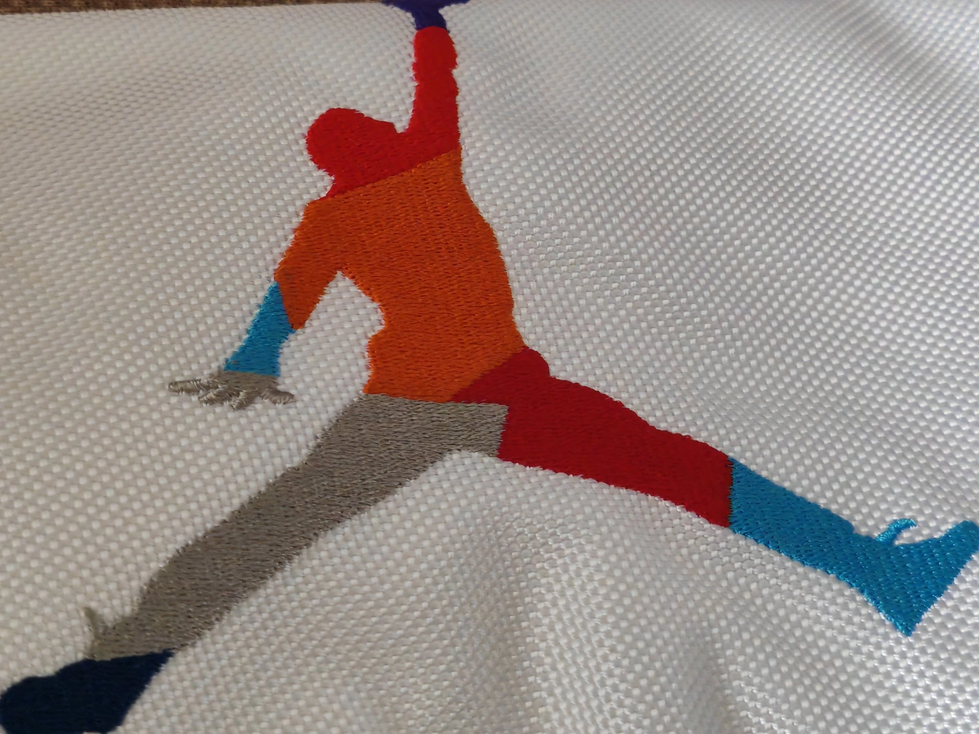 custom review-Jordan Полиэстер Баскетбольная Сумка Рюкзак Стандартный (Standard) Унисекс Белый