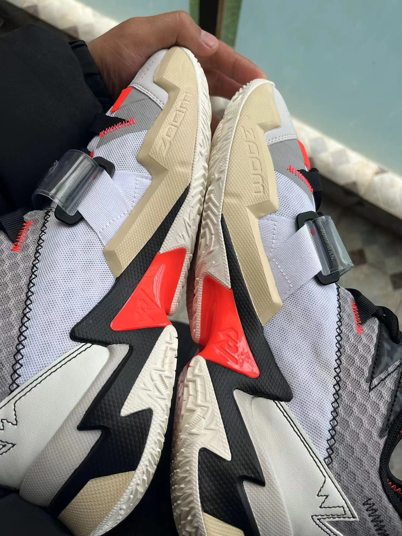 custom review-Джордан Why Not Zer0,3 PF Russell Westbrook 3 Амортизация MID Топ Баскетбольные кроссовки Унисекс Белый Серый Азиатская Версия
