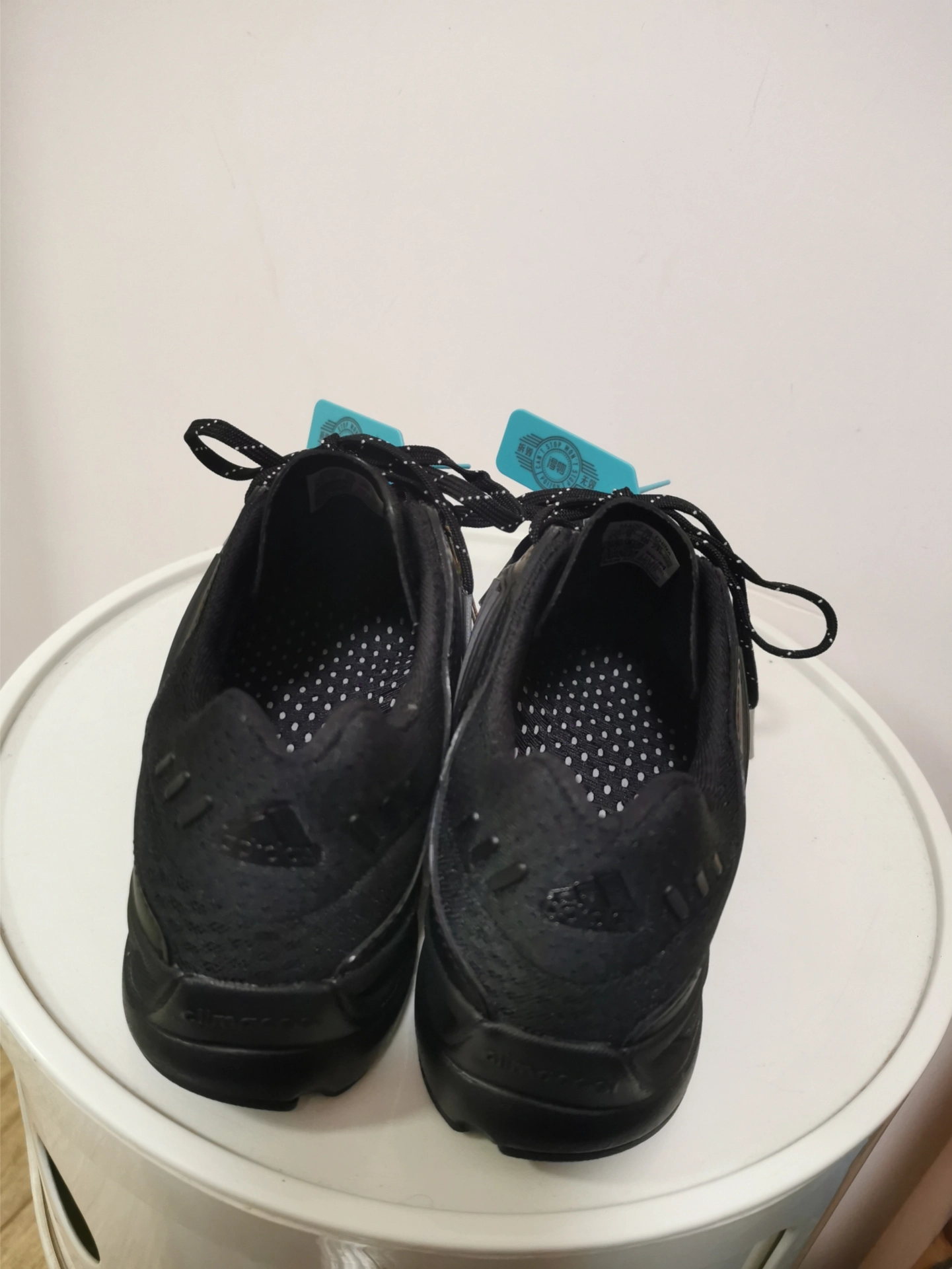 custom review-Adidas CC Revolution Устойчивый к истиранию Низкий Топ Бег Унисекс Черный