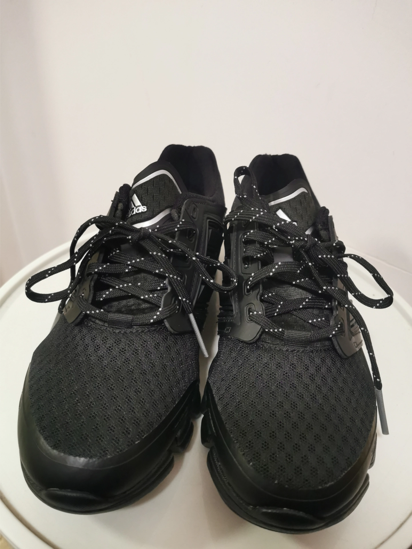 custom review-Adidas CC Revolution Устойчивый к истиранию Низкий Топ Бег Унисекс Черный