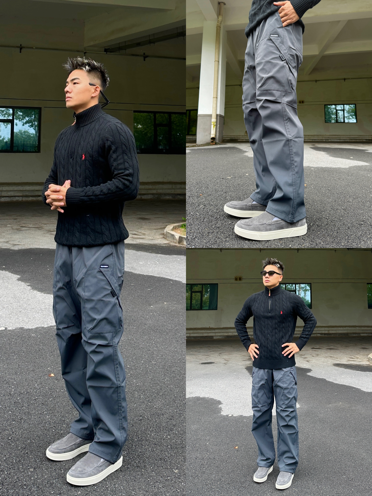 户外机能裤穿搭挑战