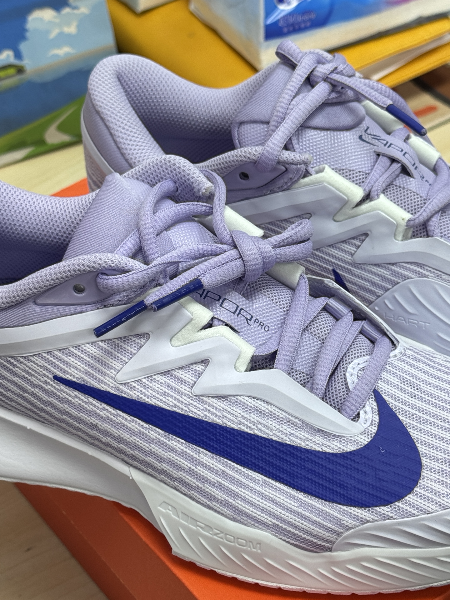 custom review-Nike Vapor Pro 3 Устойчивые к истиранию Низкие Кроссовки для тенниса Женские Фиолетовые