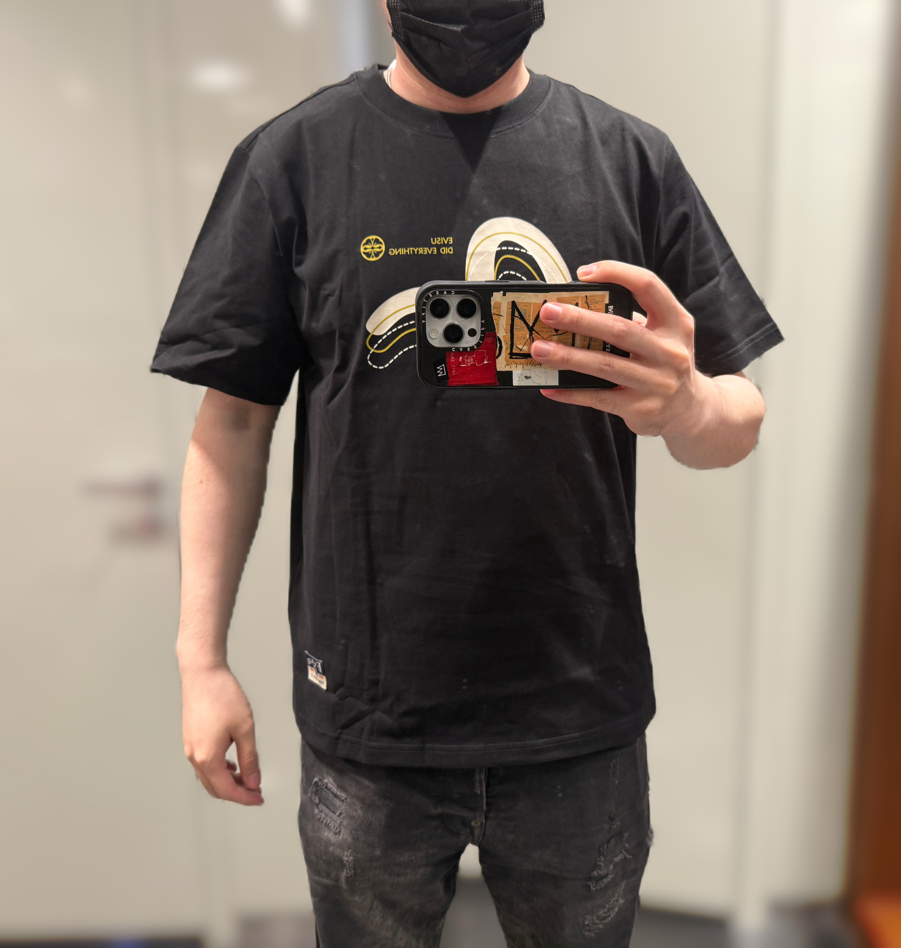 25年evisu 经典 短袖t恤 细节分享 四色