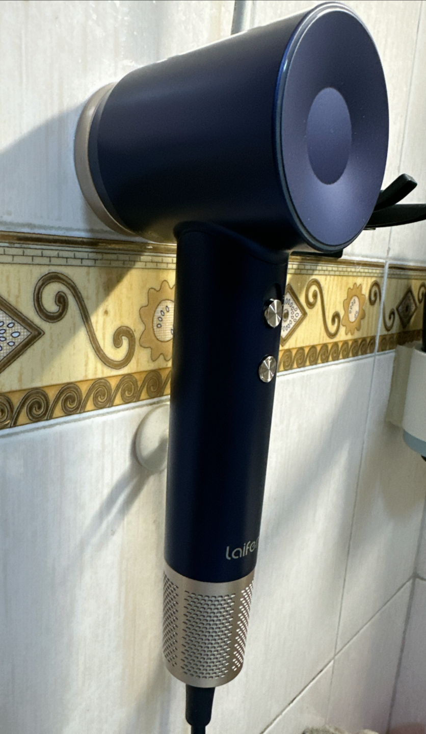 custom review-Laifen Фены 1500W Синий Золото Коробка Высокая Скорость Быстросохнущий Черный Технология High Speed