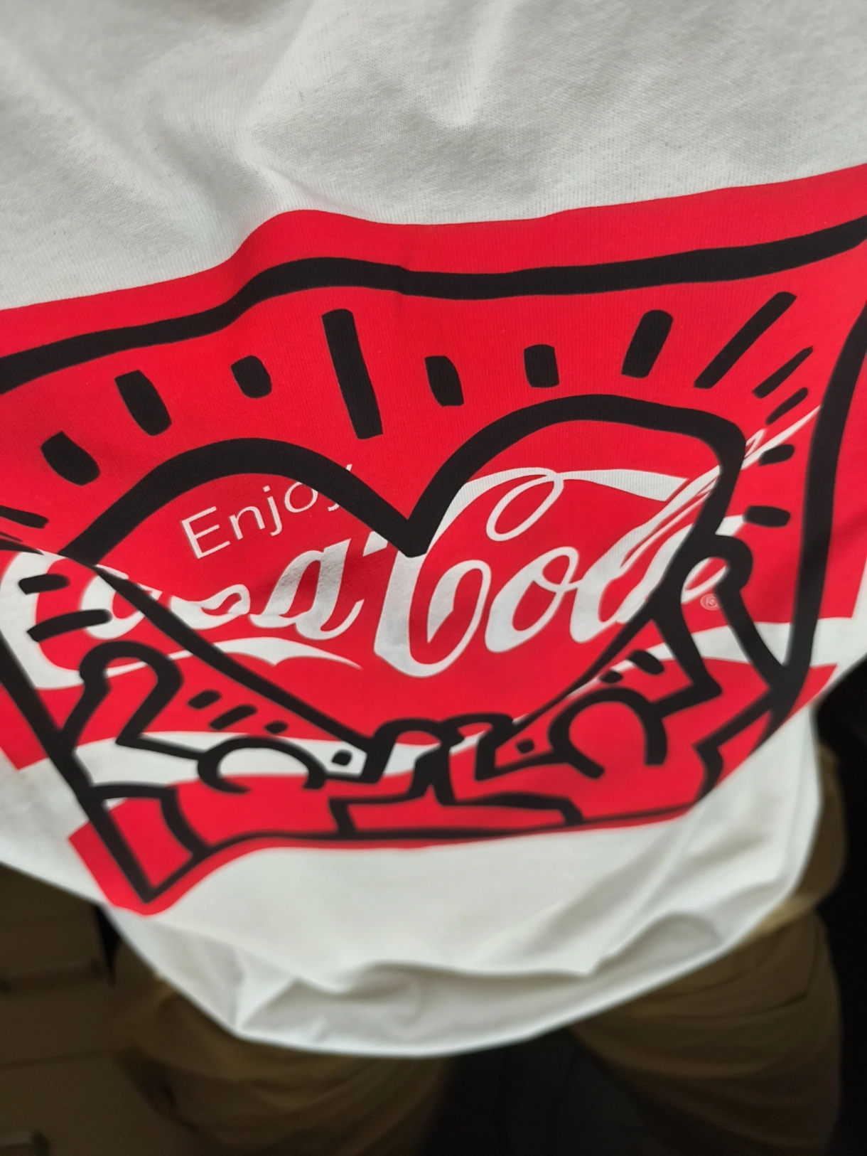 custom review-UNIQLO · Keith Haring X Белый Унисекс T-рубашки