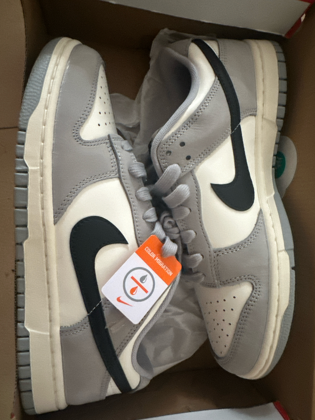 custom review-Nike Dunk Slip-on Устойчивый к истиранию Низкий Топ Скейтбординг Мужской Серый