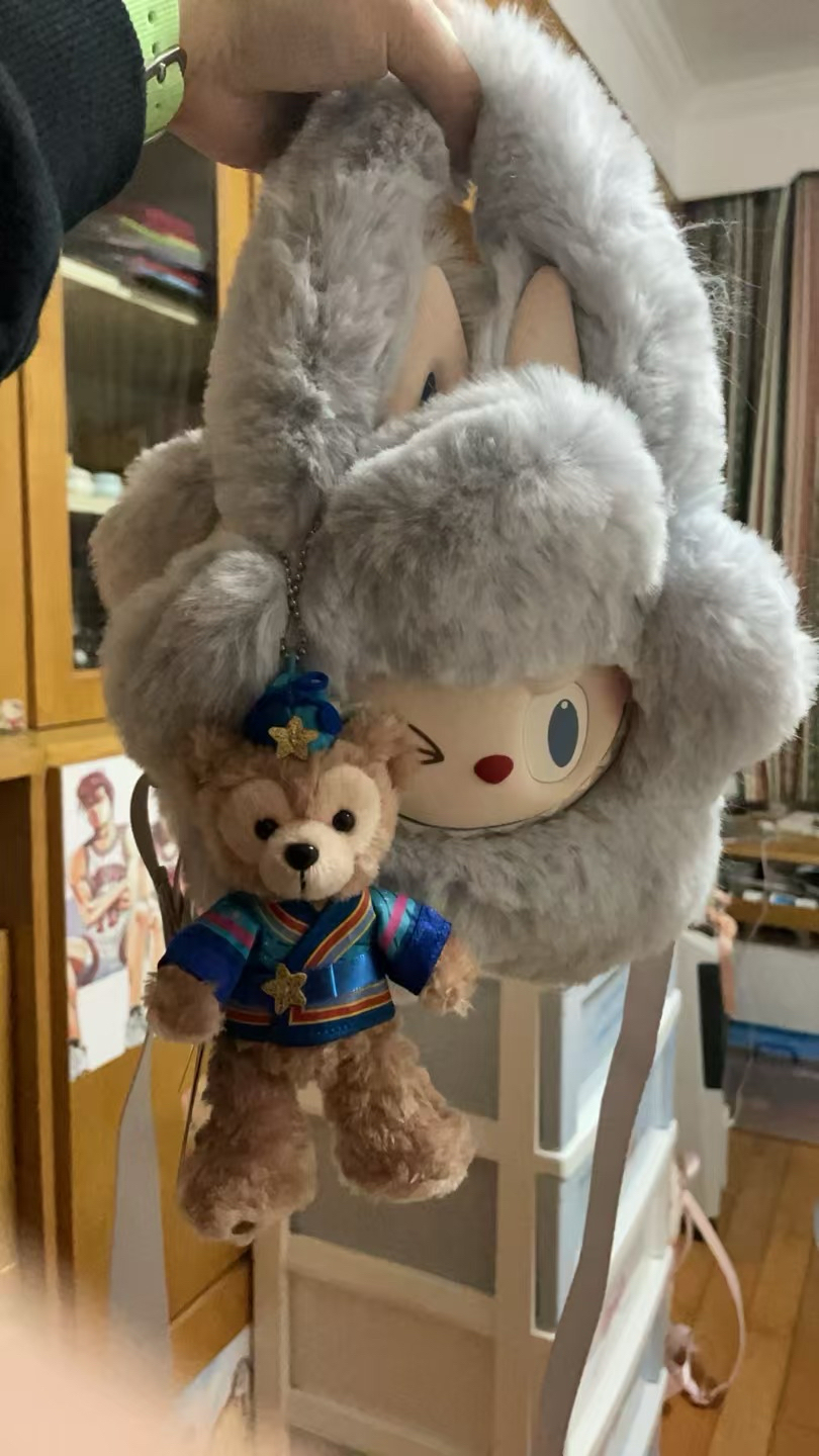 custom review-POP MART THE MONSTERS LABUBU Classic Плюшевая Сумка В Форме Цветка Трендовый Мерч