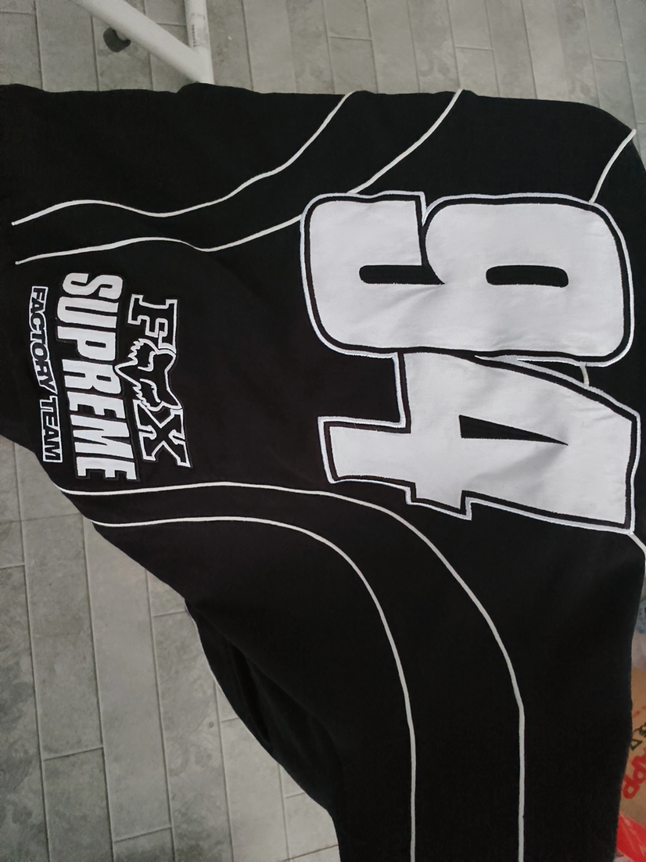 custom review-Supreme x Fox Racing FW25 WEEK9 ZIP UP Худи Унисекс