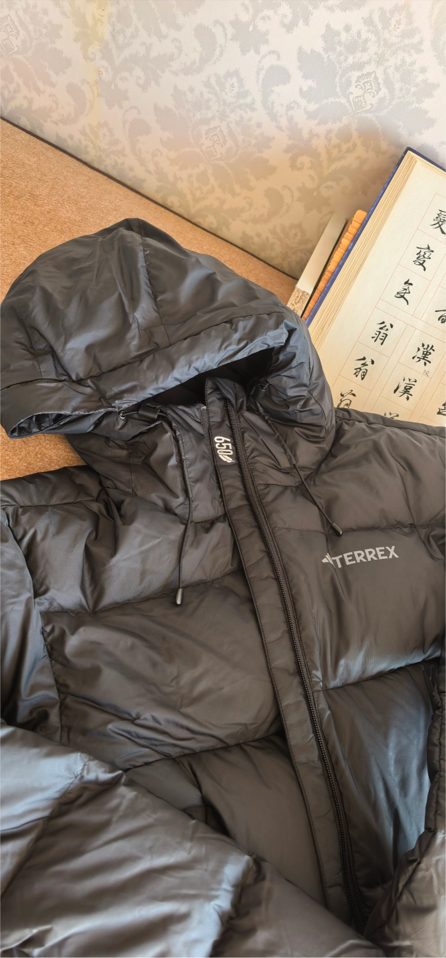 custom review-Adidas Terre Cold.Rdy Пуховики и зимние пальто Мужской Черный