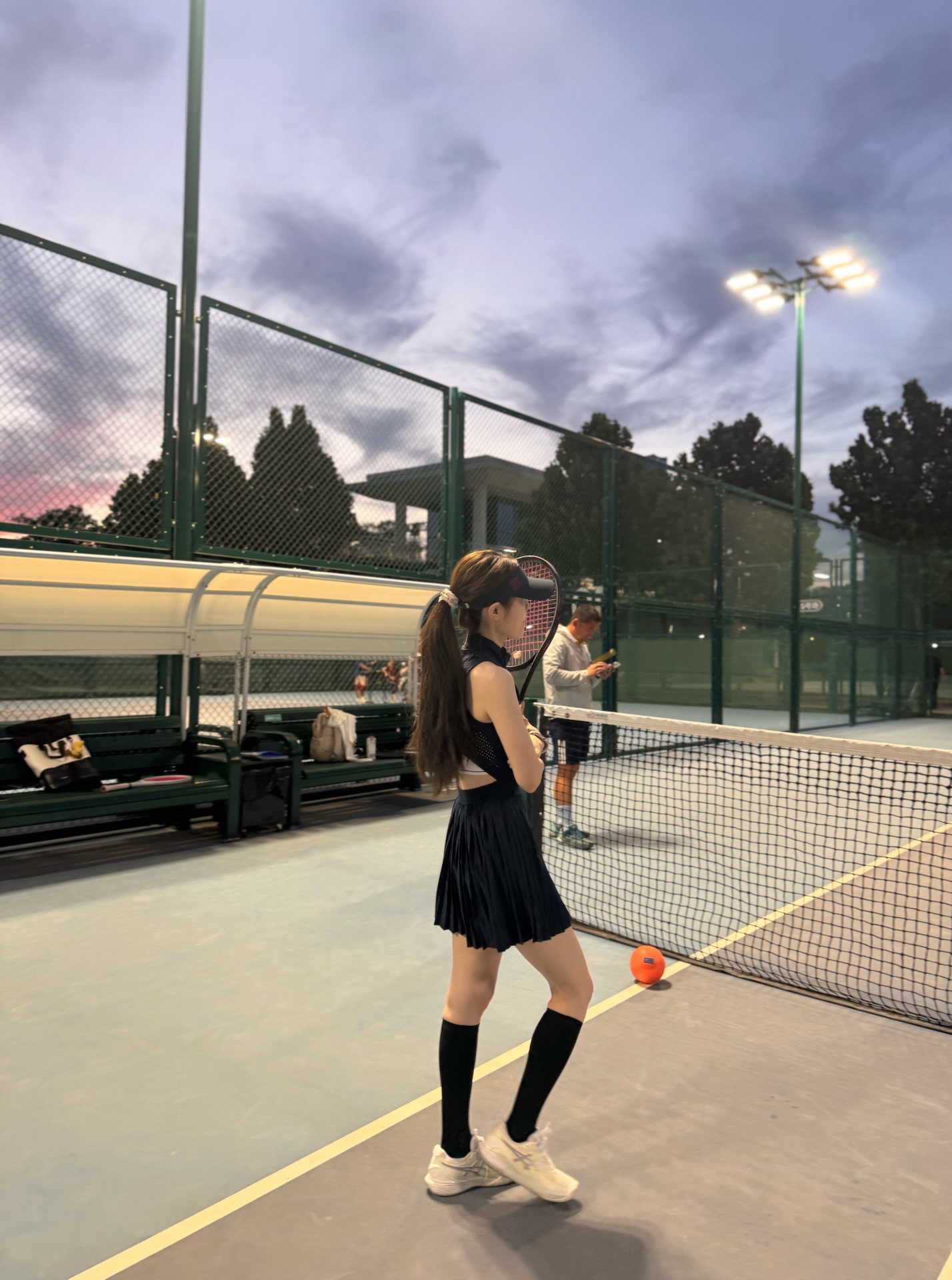 custom review-ASICS Гель Разрешение 9 Текстиль Синтетическая кожа Амортизация Противоскользящий Устойчивый к истиранию Низкий топ