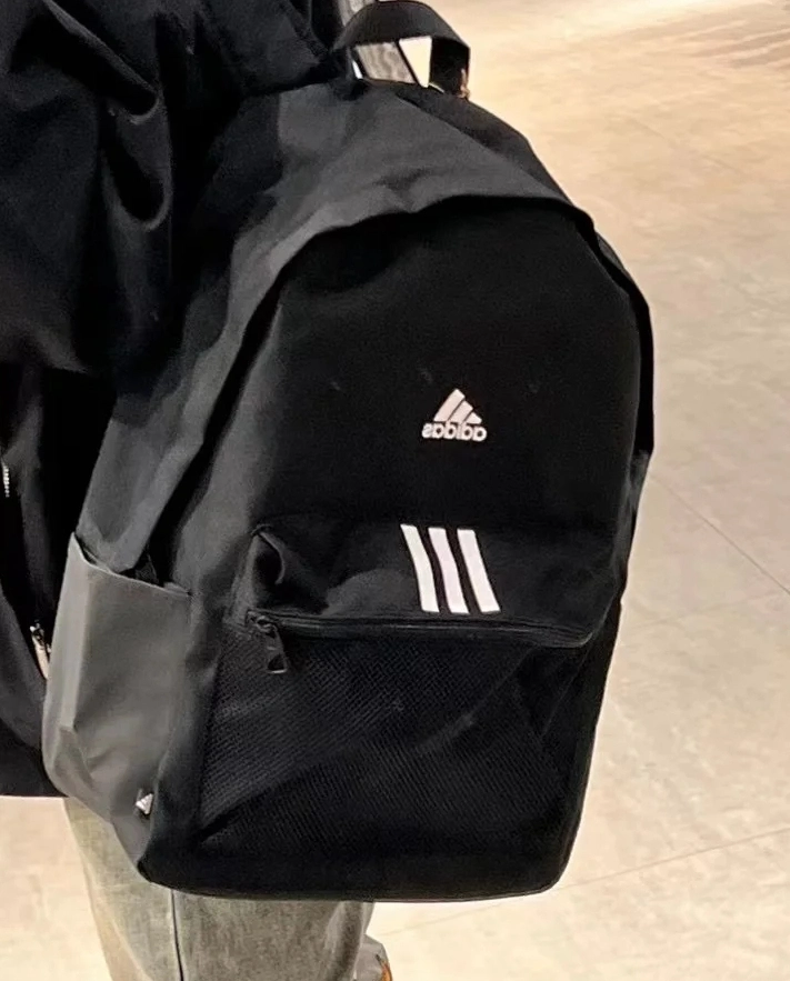 custom review-Adidas Полиамид Рюкзак Стандартный Мужской Черный