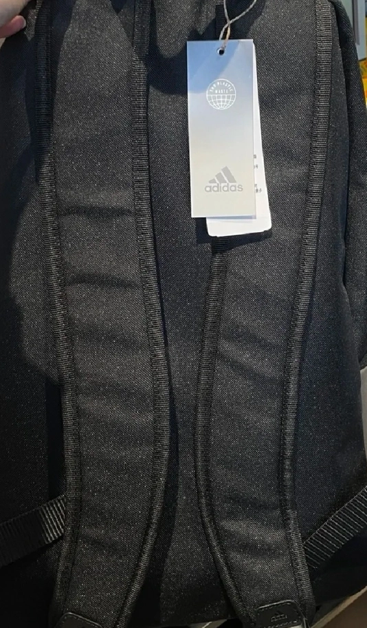 custom review-Adidas Полиамид Рюкзак Стандартный Мужской Черный