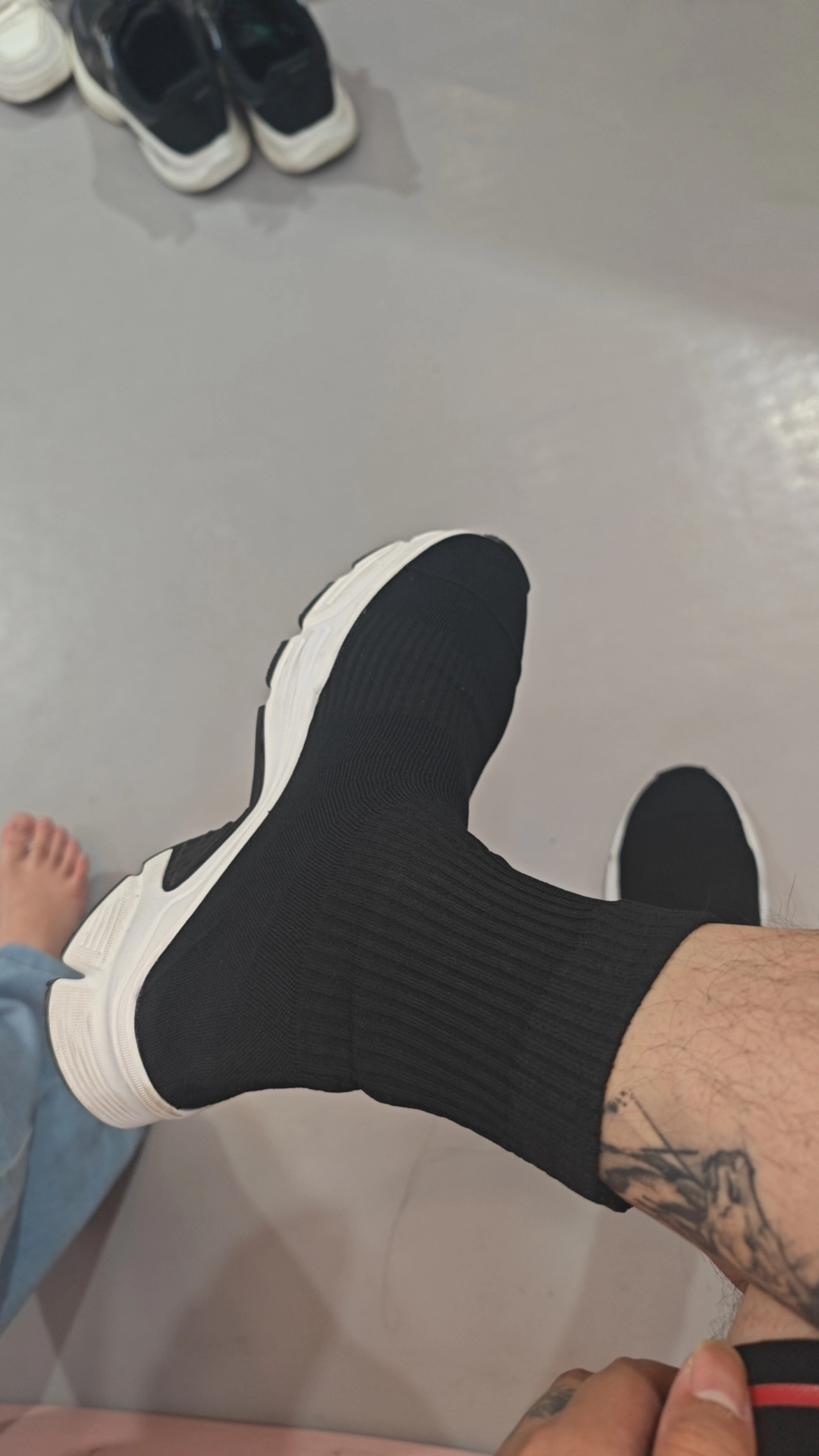 custom review-Balenciaga Speed 3,0 High Топ Повседневная Обувь Мужская Черная