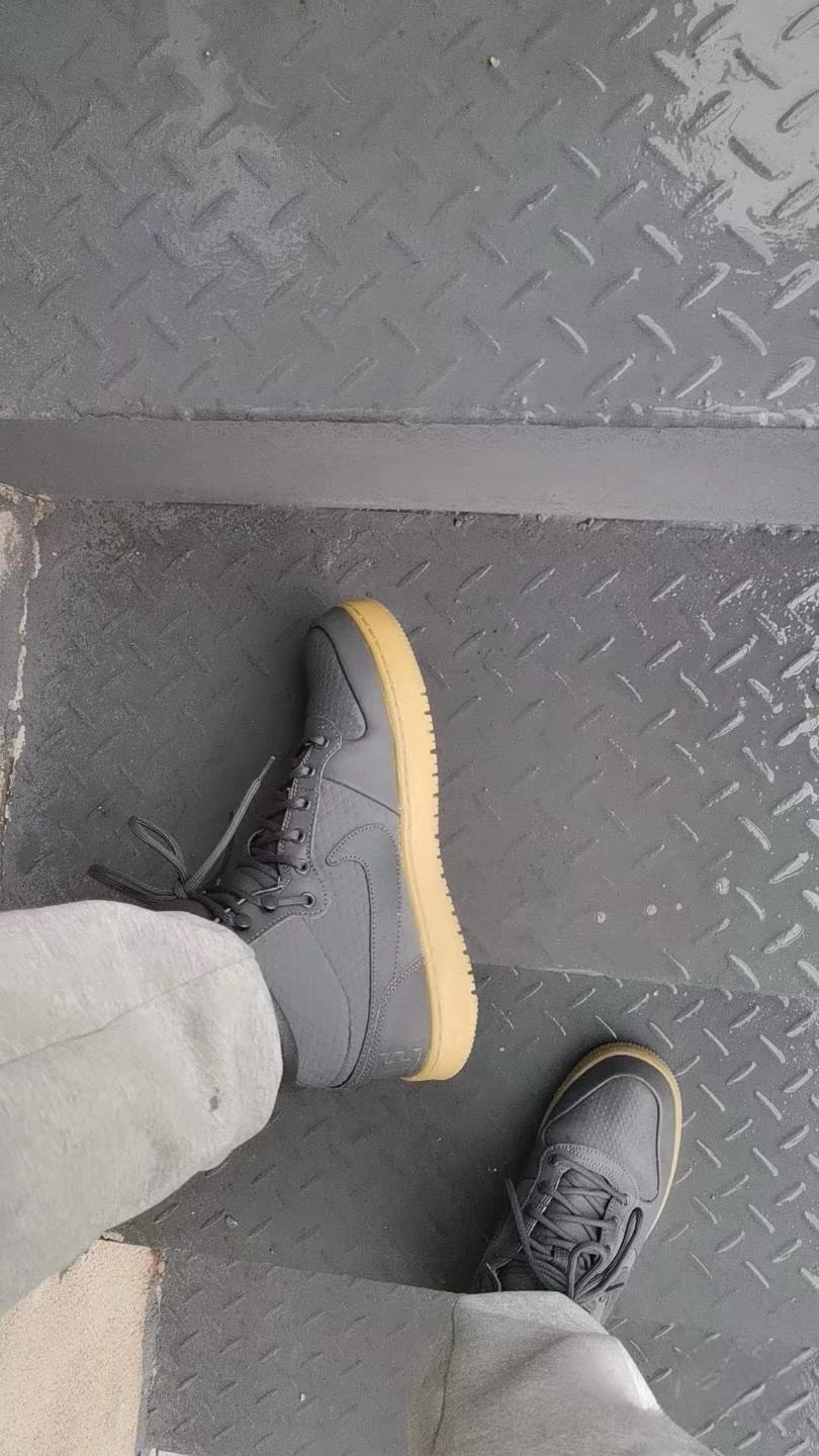 custom review-Nike Court Borough MID Противоскользящие Амортизирующие Устойчивые к износу MID Топ Скейтборд Кроссовки Мужские Серые