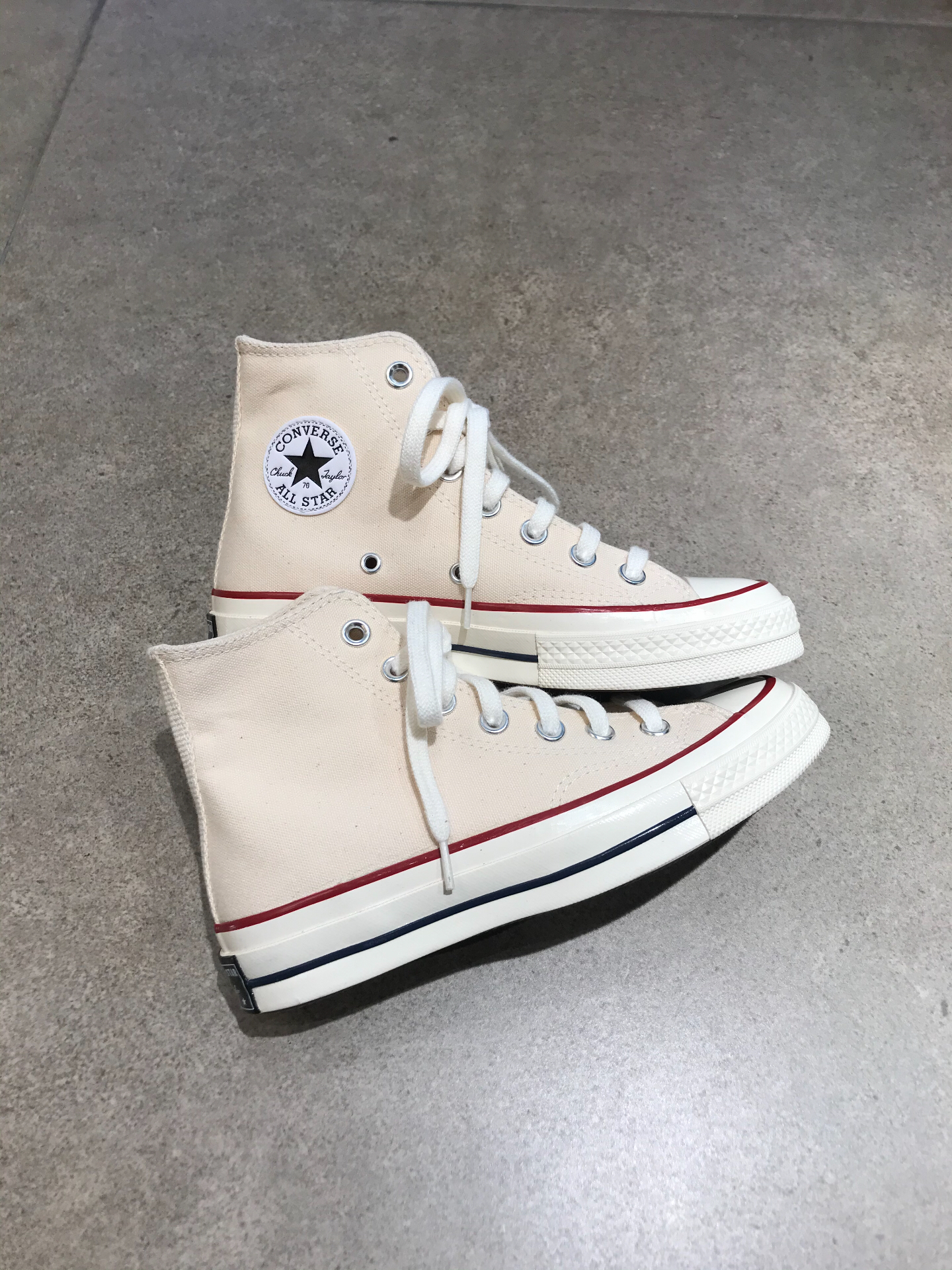 好看的匡威1970s米白色高帮来喽!