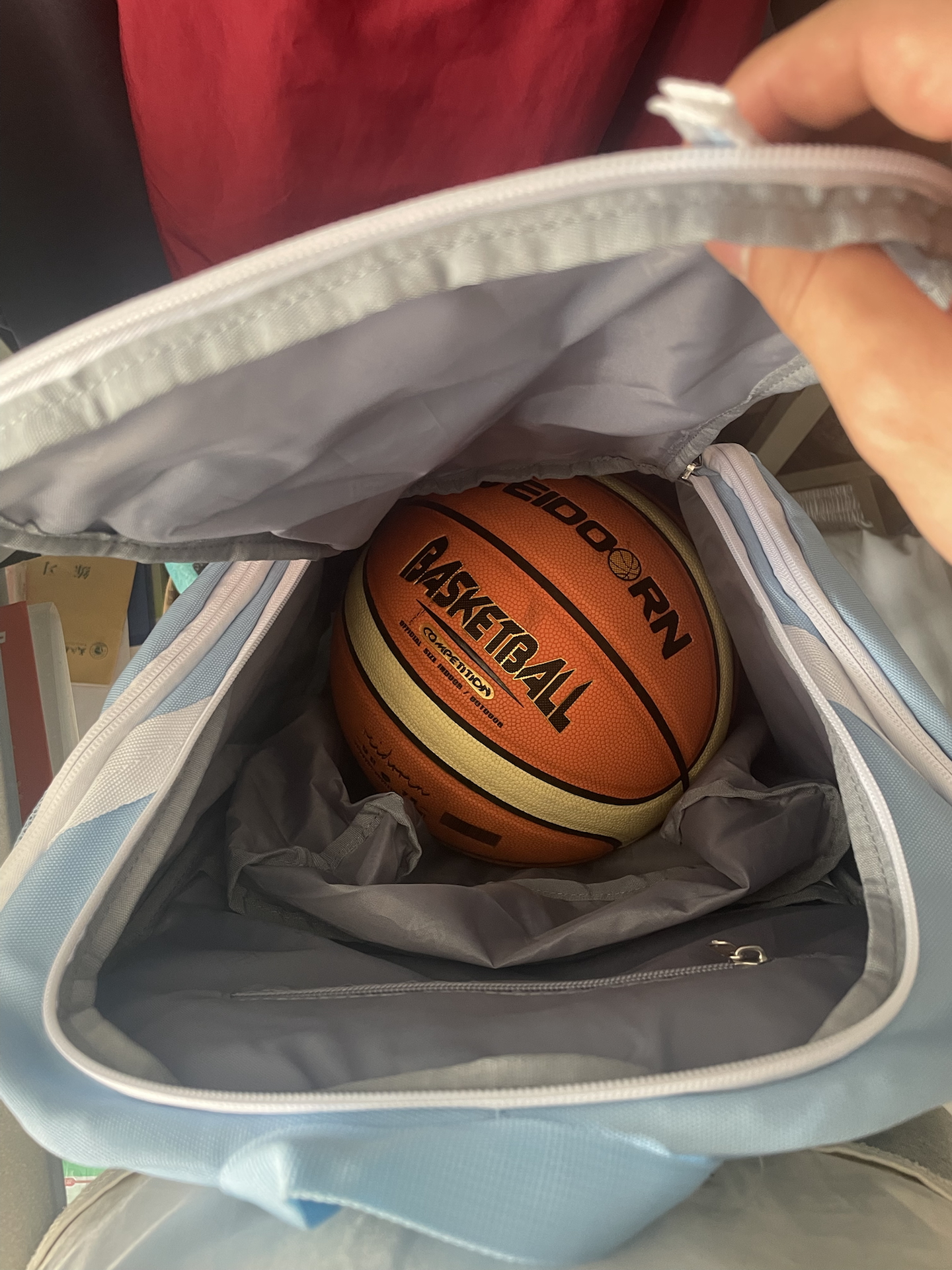 custom review-Lefight E Grade SKY Collection Полиэстер Рюкзак Большой Унисекс Рассвет Градиент Цветение Каролина Синий Ночной Свет