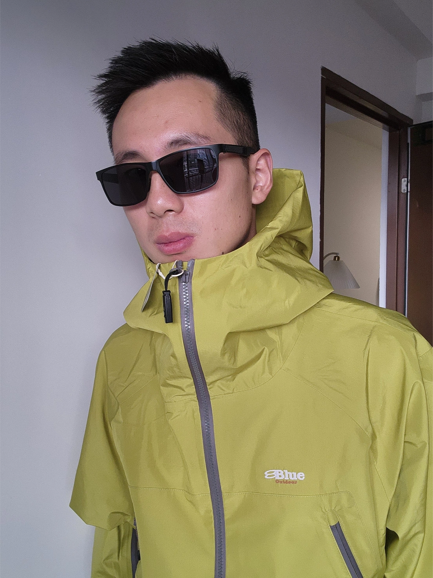 custom review-NOTHOMME BLUE Ветровка Унисекс