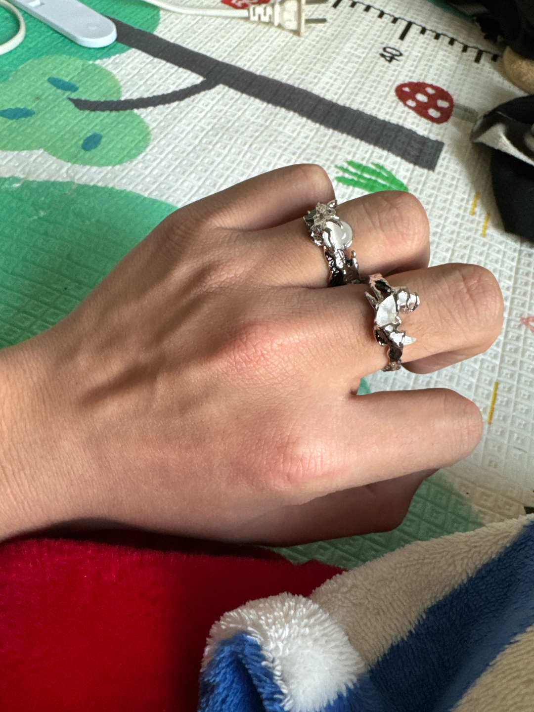 custom review-MOVER Сплав Кольца Унисекс