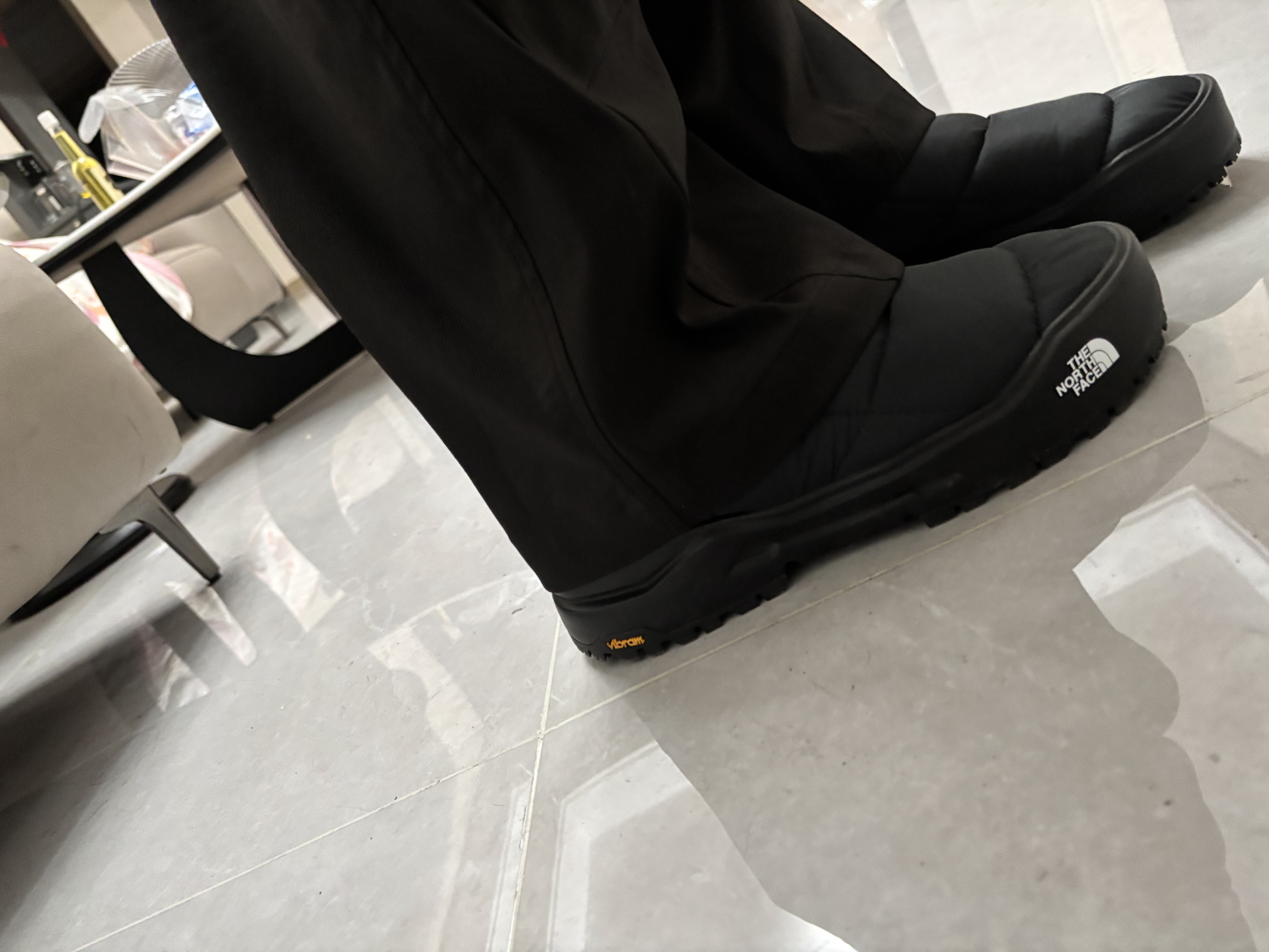 custom review-THE NORTH FACE ThermoBall Водонепроницаемый и Теплый Повседневная обувь Унисекс Черный