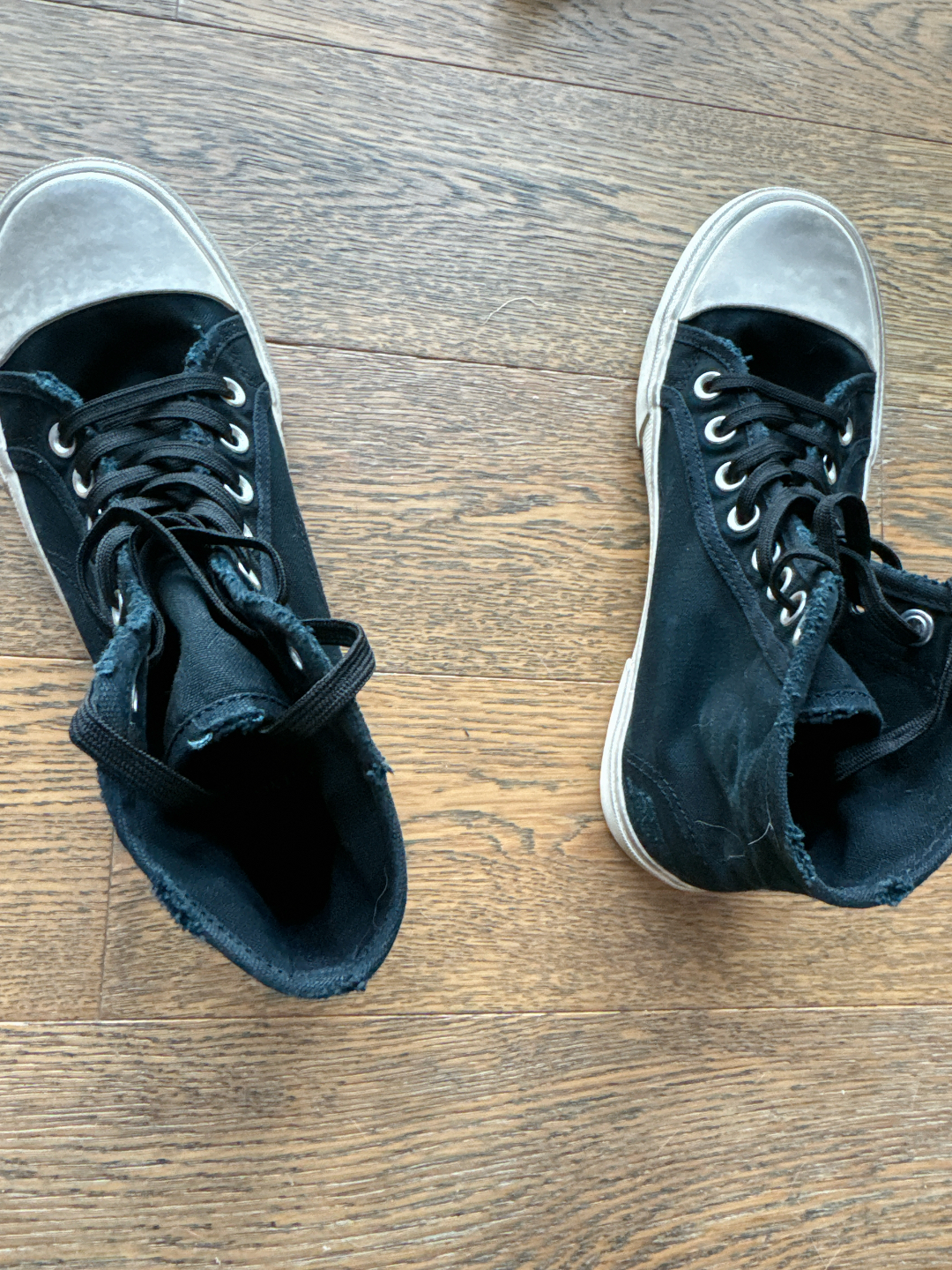 custom review-Balenciaga Париж Стильные Скейтбординги Мужской Черный Потертый