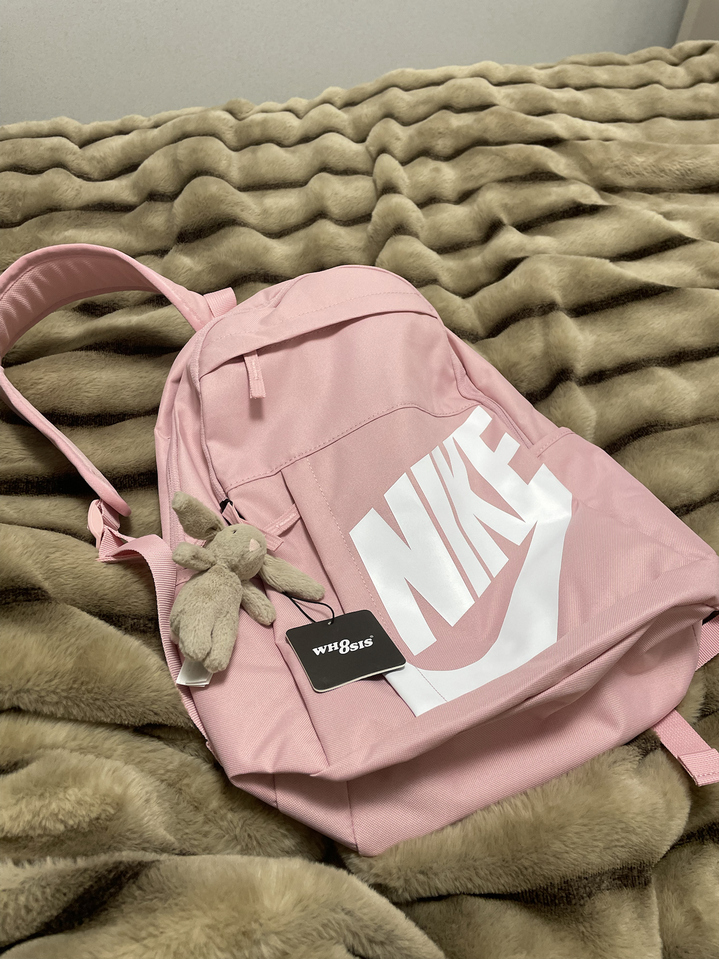 custom review-Nike Elemental Ткань Рюкзак Стандартный (Standard) Женский Вишневый Цветок Розовый