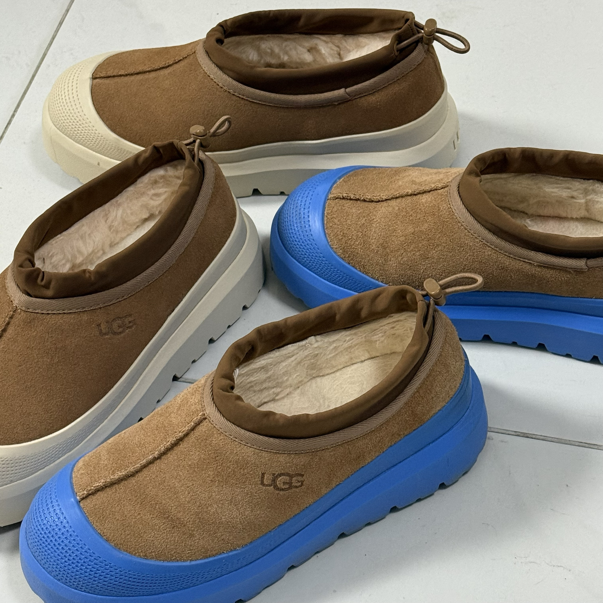 custom review-UGG Низкий топ Повседневная обувь Мужская Коричневый Синий