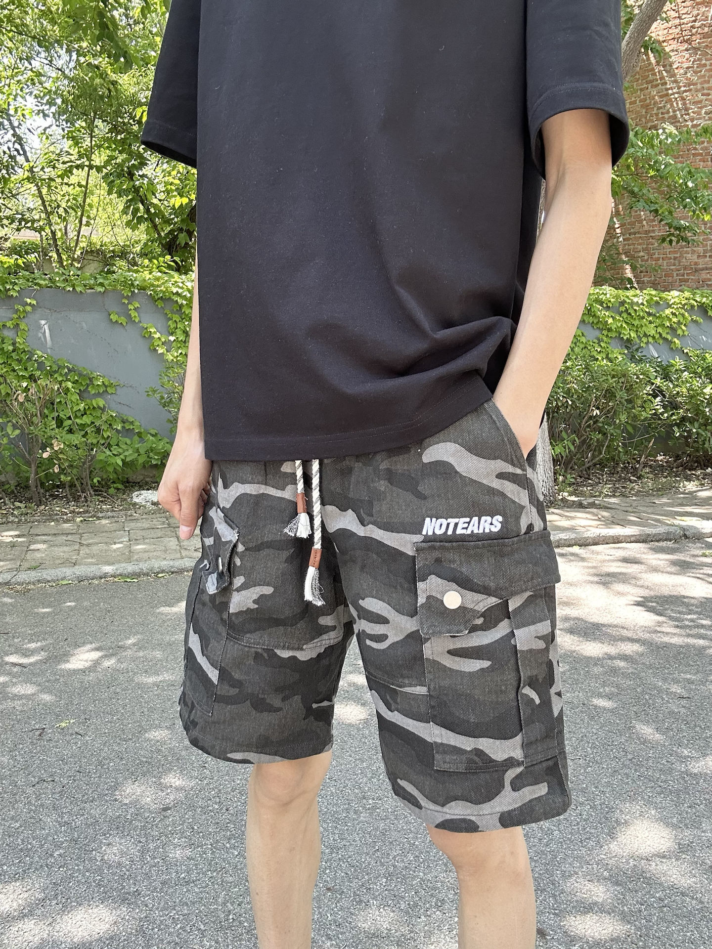 终于找到了我想要的迷彩短裤!