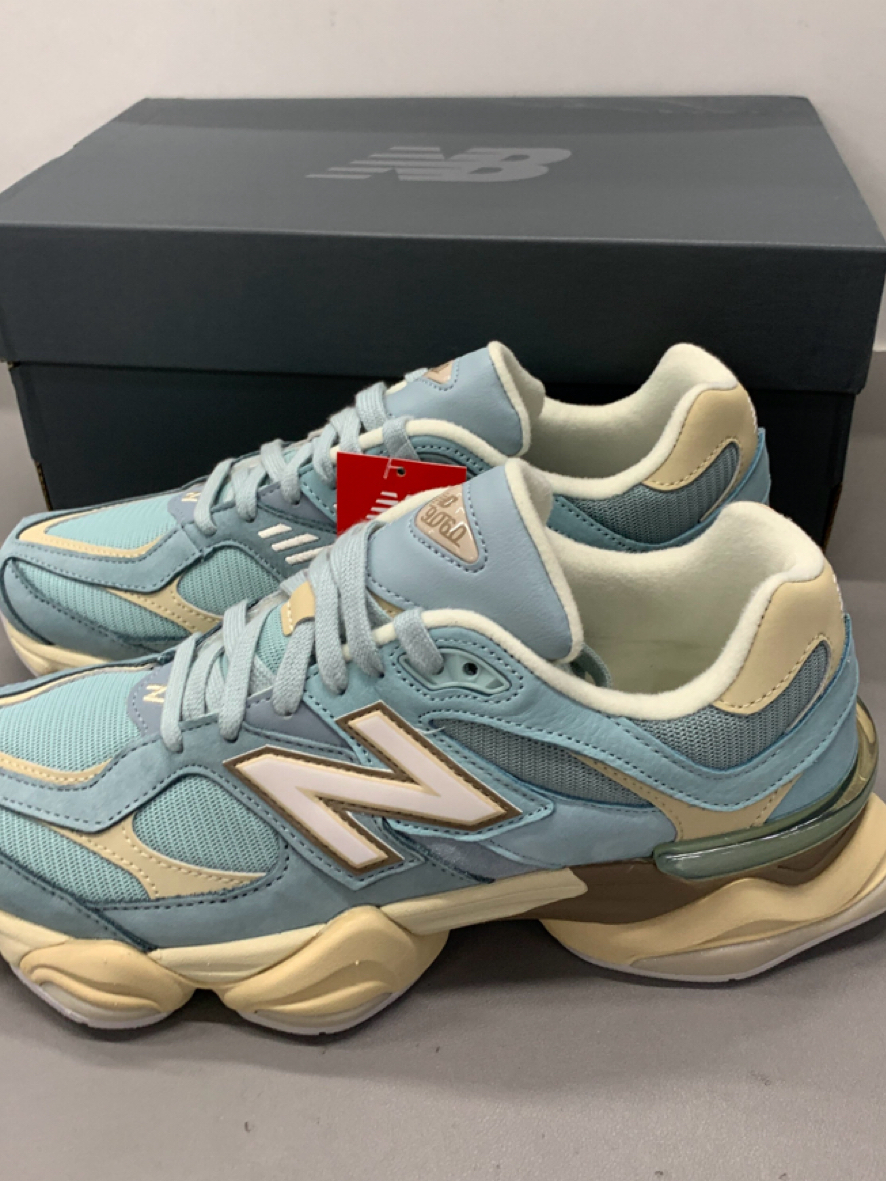 custom review-New Balance NB 9060 Амортизаторы Slip-resistant Low Top Повседневная обувь Унисекс Синий