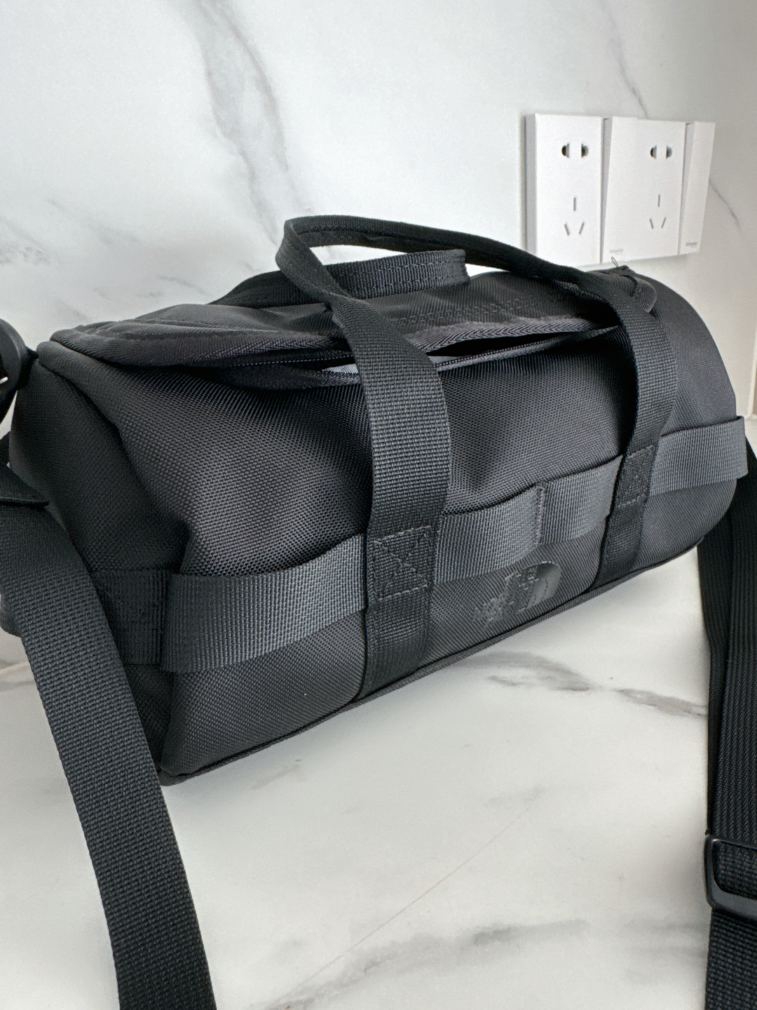 custom review-The North Face CAMP 6,1L Одной стороны Переносная Сумка для активного отдыха Нейлон Черный Унисекс