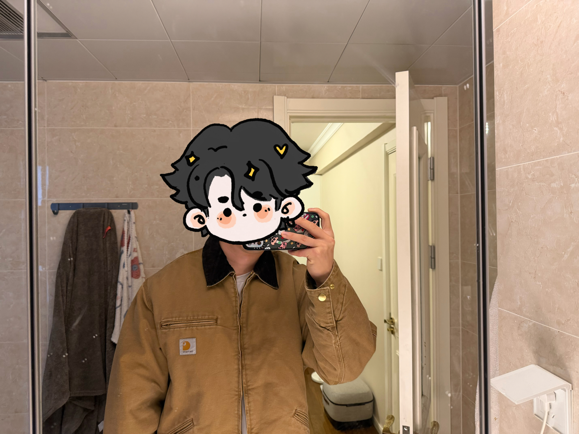 custom review-Carhartt WIP FW25 OG Detroit Куртка Зимняя Куртка Мужская