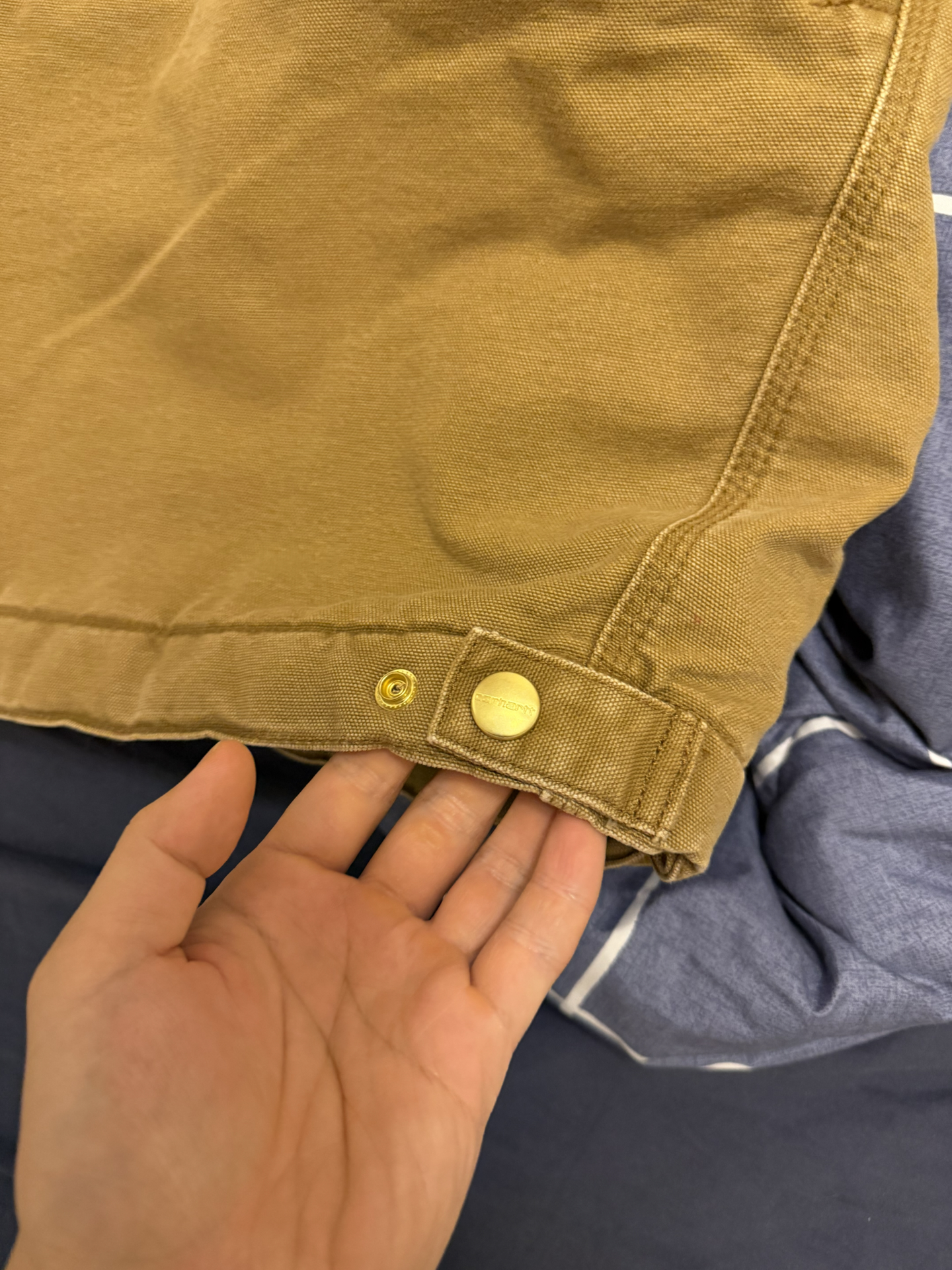 custom review-Carhartt WIP FW25 OG Detroit Куртка Зимняя Куртка Мужская